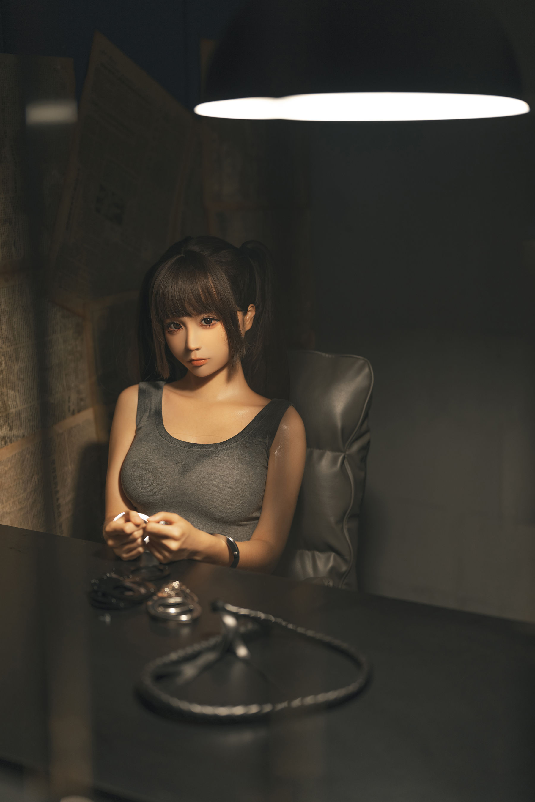 动漫博主蠢沫沫 – 审讯 [136P] - 秀人网免费无水印在线套图写真