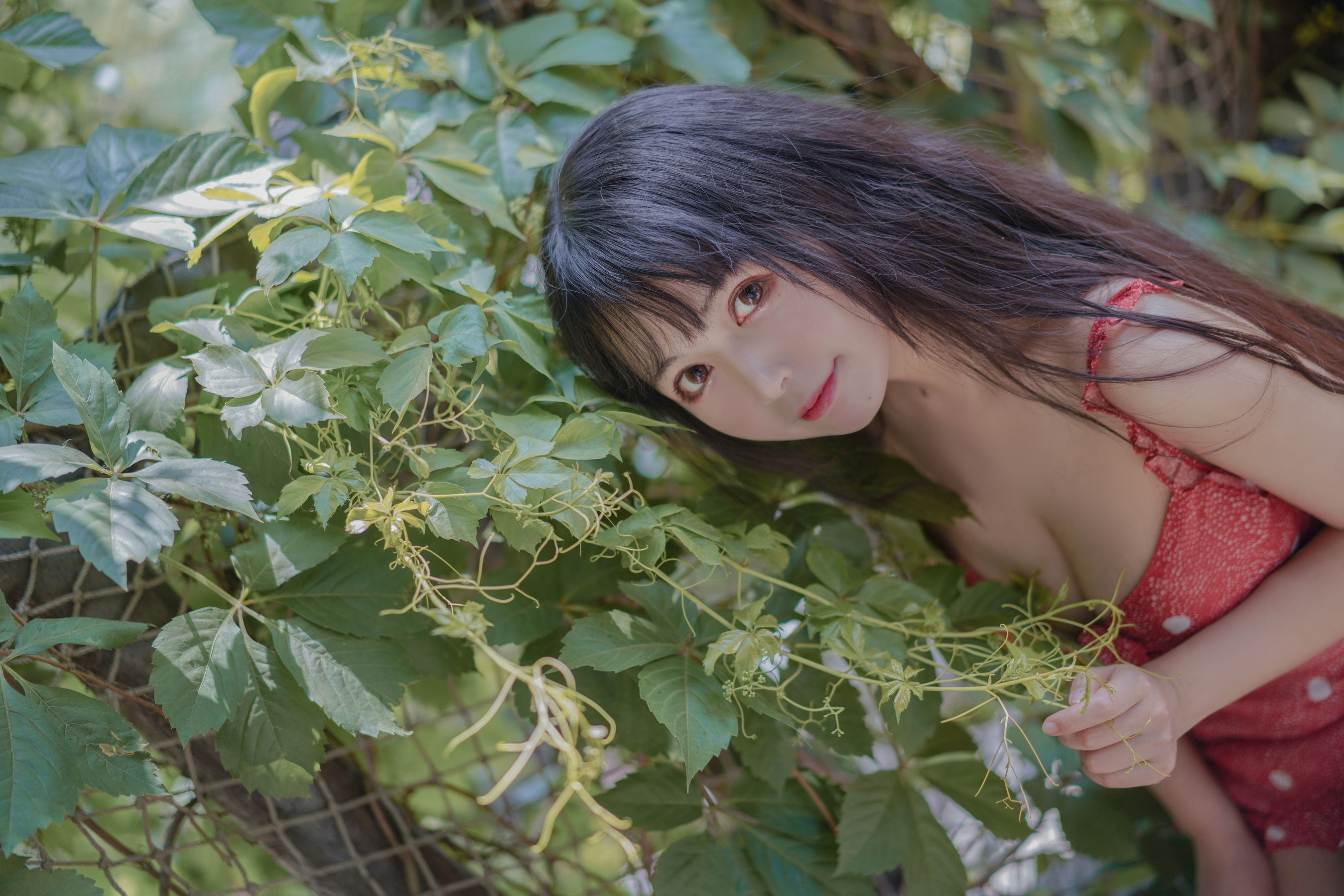 [Cosplay写真] 大眼萌妹黑猫猫OvO – 草莓 [32P] - 秀人网免费无水印在线套图写真