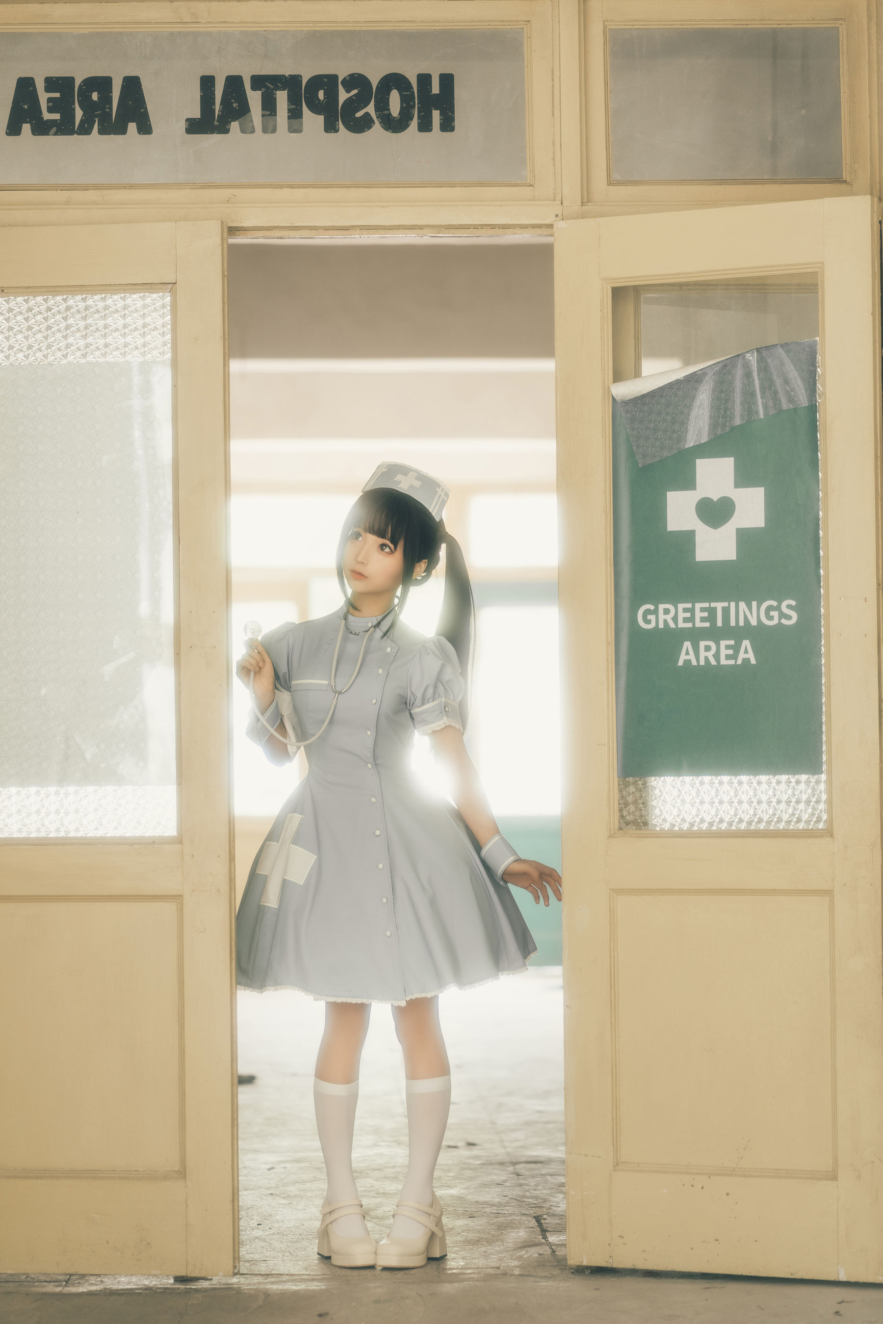 动漫博主蠢沫沫 – 小护士 [118P] - 秀人网免费无水印在线套图写真