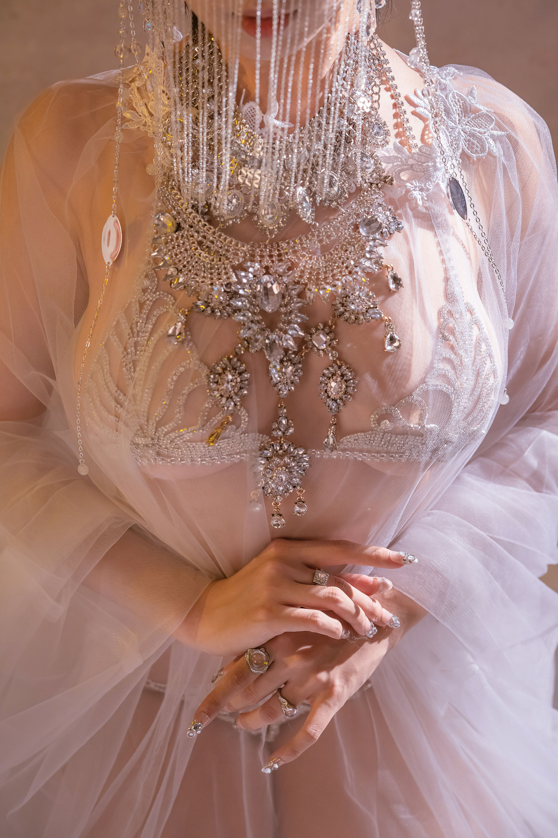 云溪溪 – 奶桃 冰洲石 [39P] - 秀人网免费无水印在线套图写真