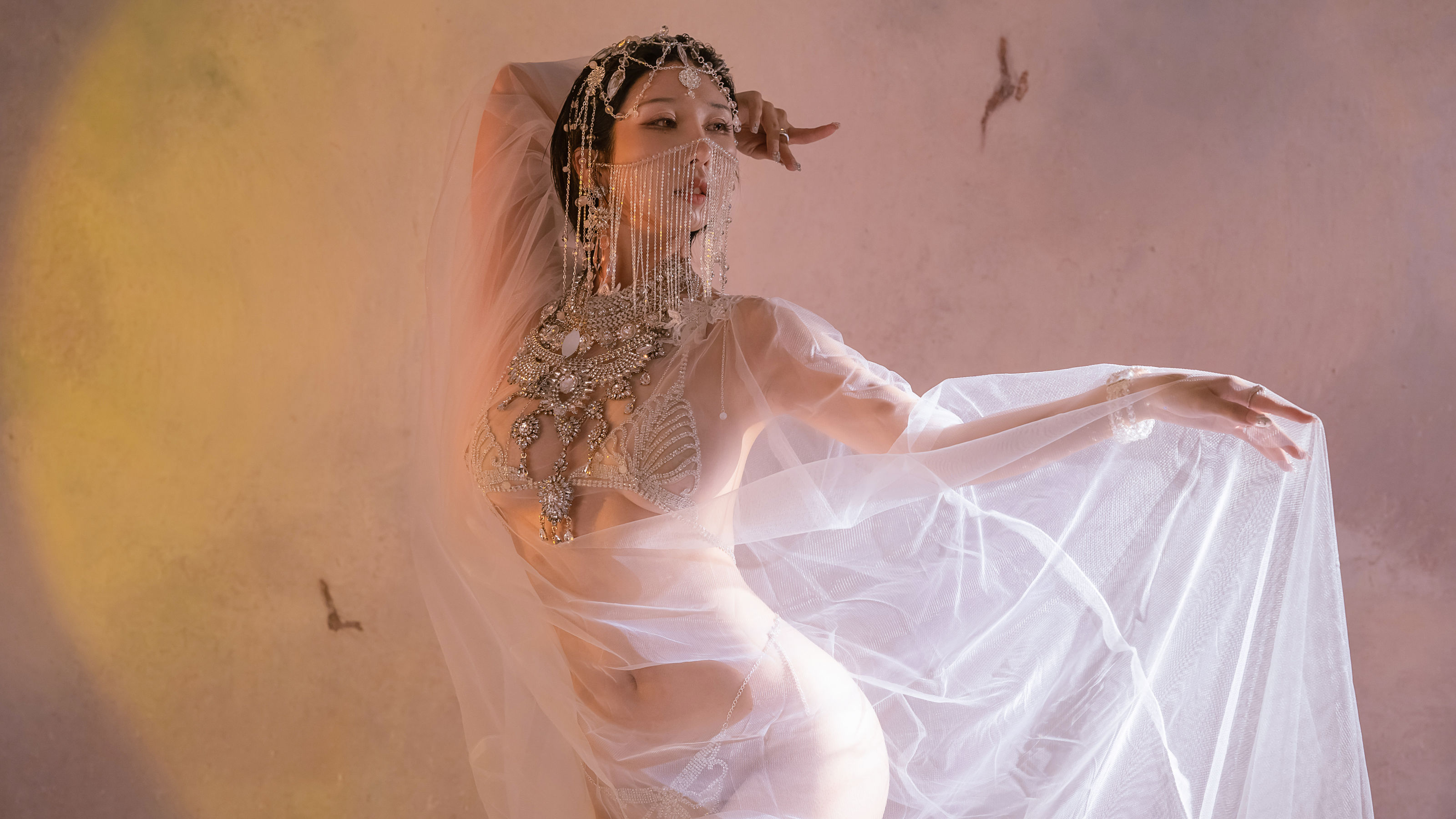 云溪溪 – 奶桃 冰洲石 [39P] - 秀人网免费无水印在线套图写真