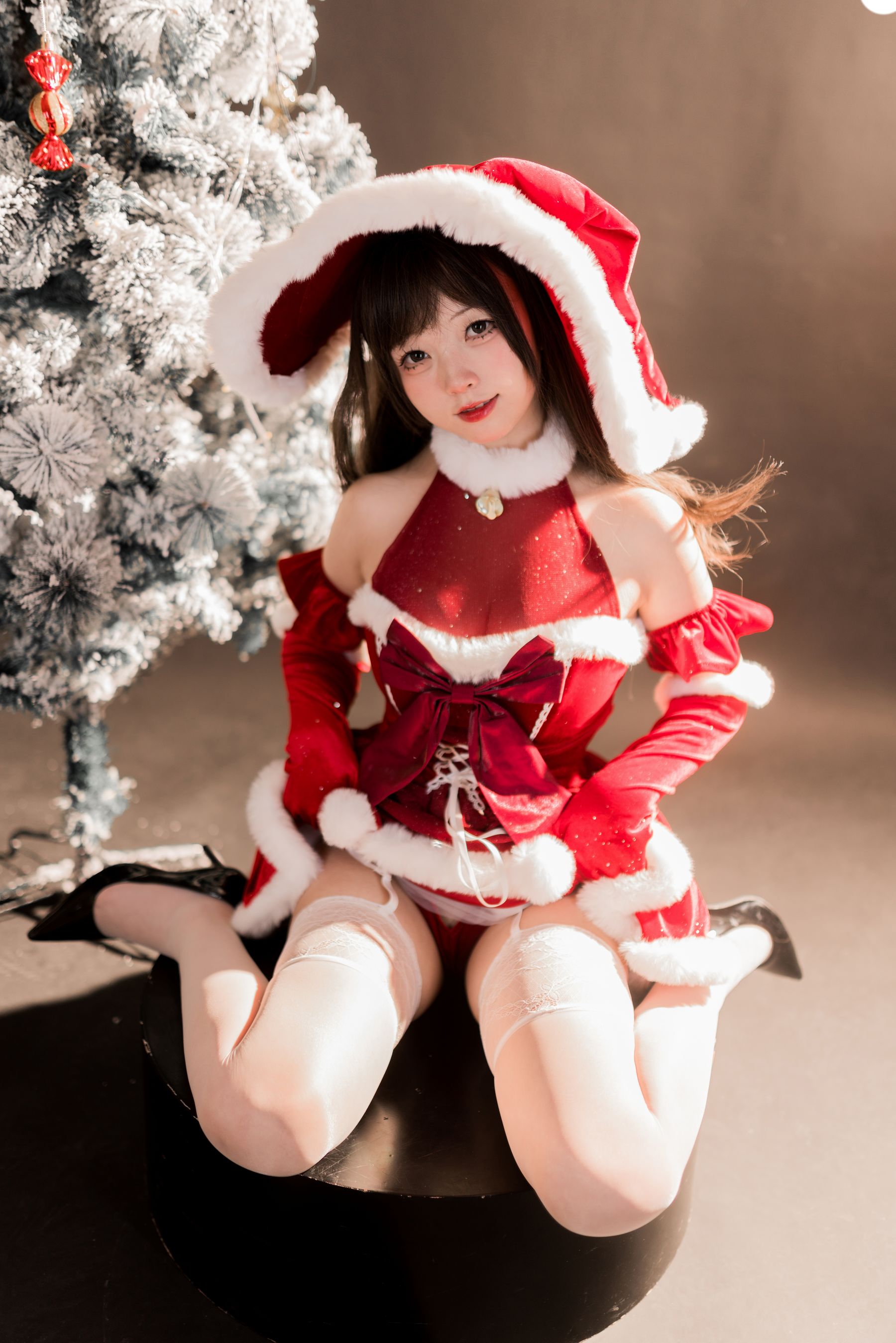 花铃 – 圣诞 [80P] - 秀人网免费无水印在线套图写真