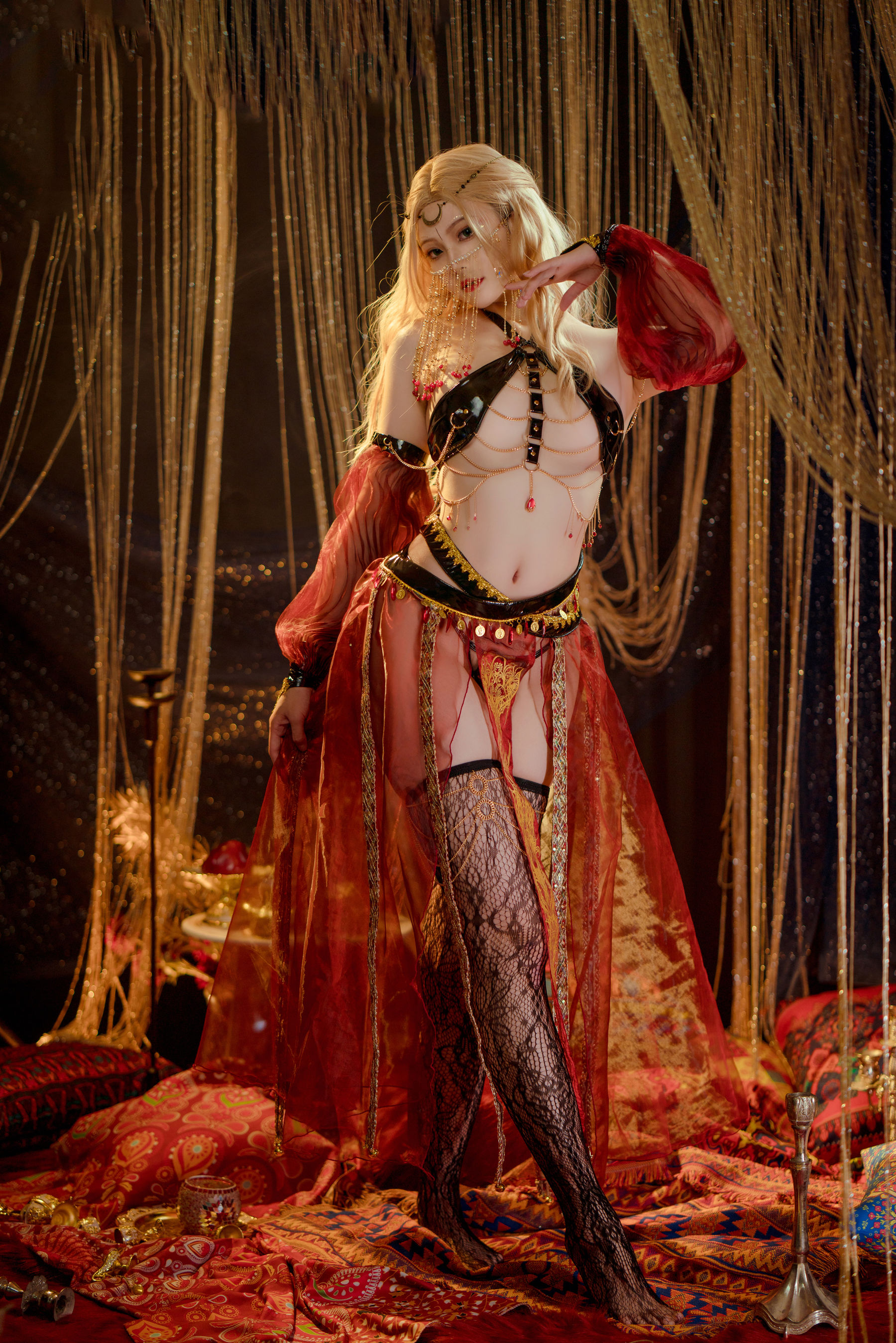 Natsuko夏夏子 舞娘 [39P] - 秀人网免费无水印在线套图写真