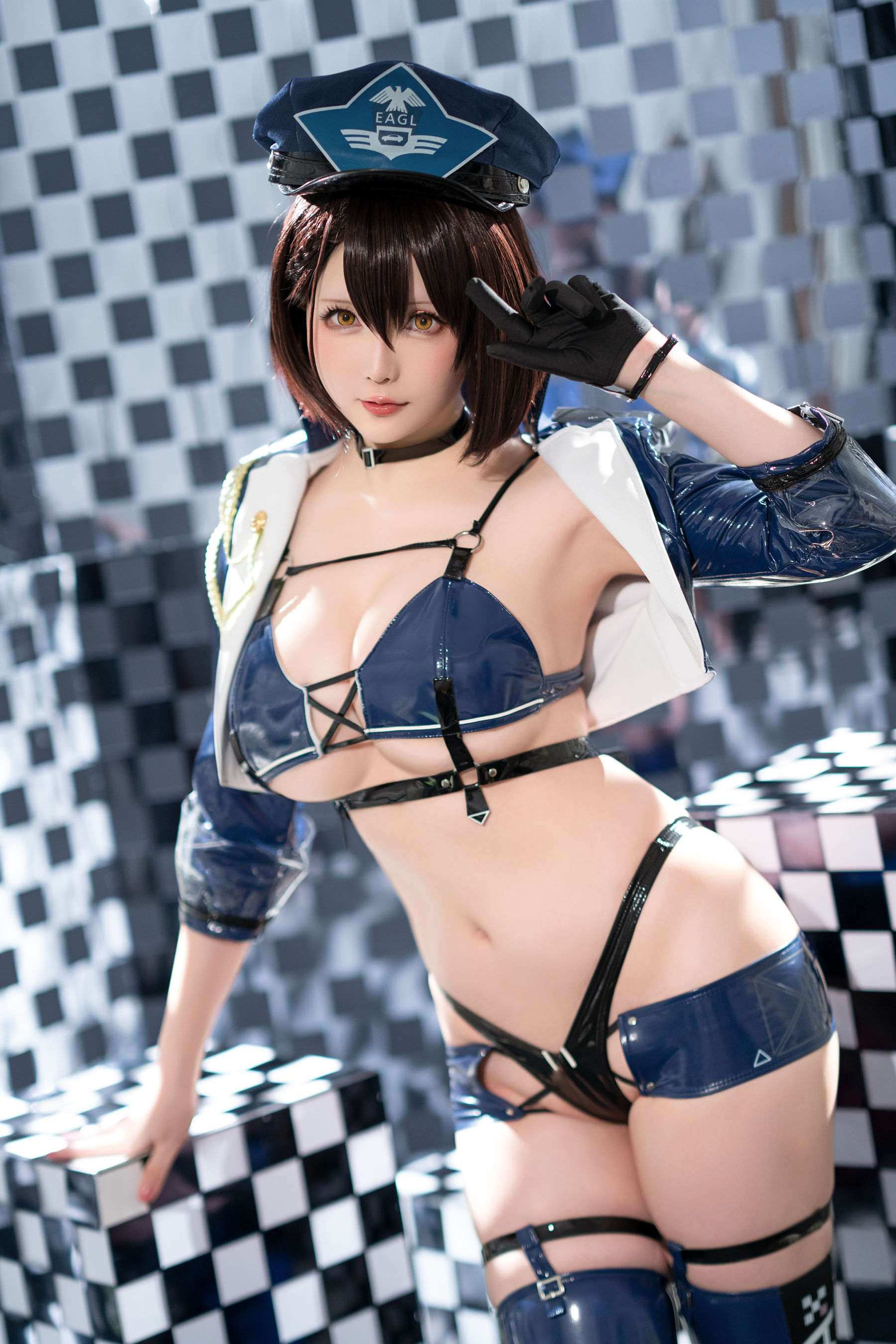 Coser小姐姐星之迟迟 – 巴尔的摩 碧蓝航线 [51P] - 秀人网免费无水印在线套图写真