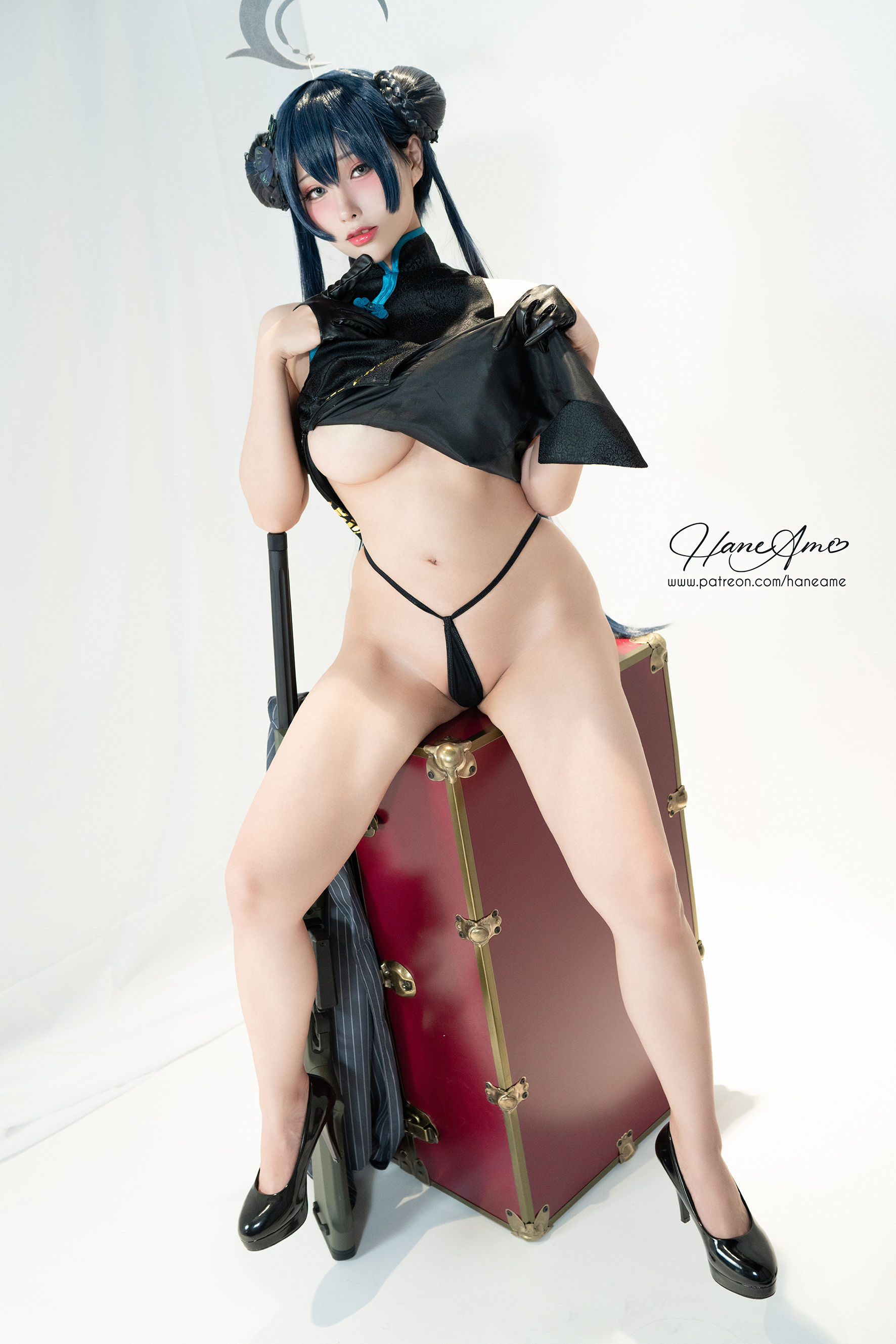 Hane Ame 雨波写真 – BlueArchive Kisaki 會長 [43P] - 秀人网免费无水印在线套图写真