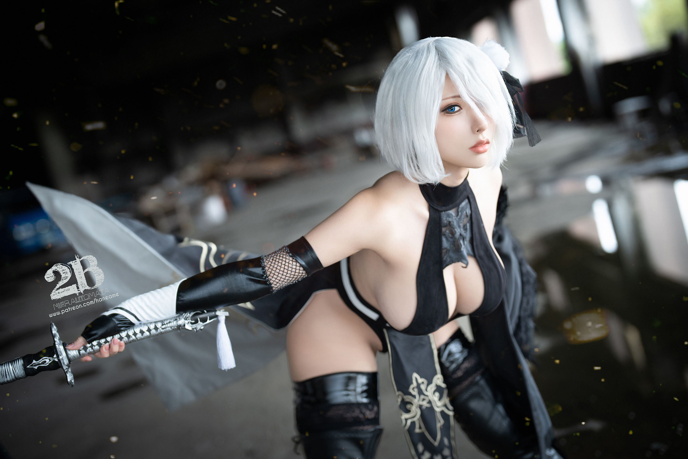 Hane Ame 雨波写真 – Nier 2B Nijan [26P] - 秀人网免费无水印在线套图写真