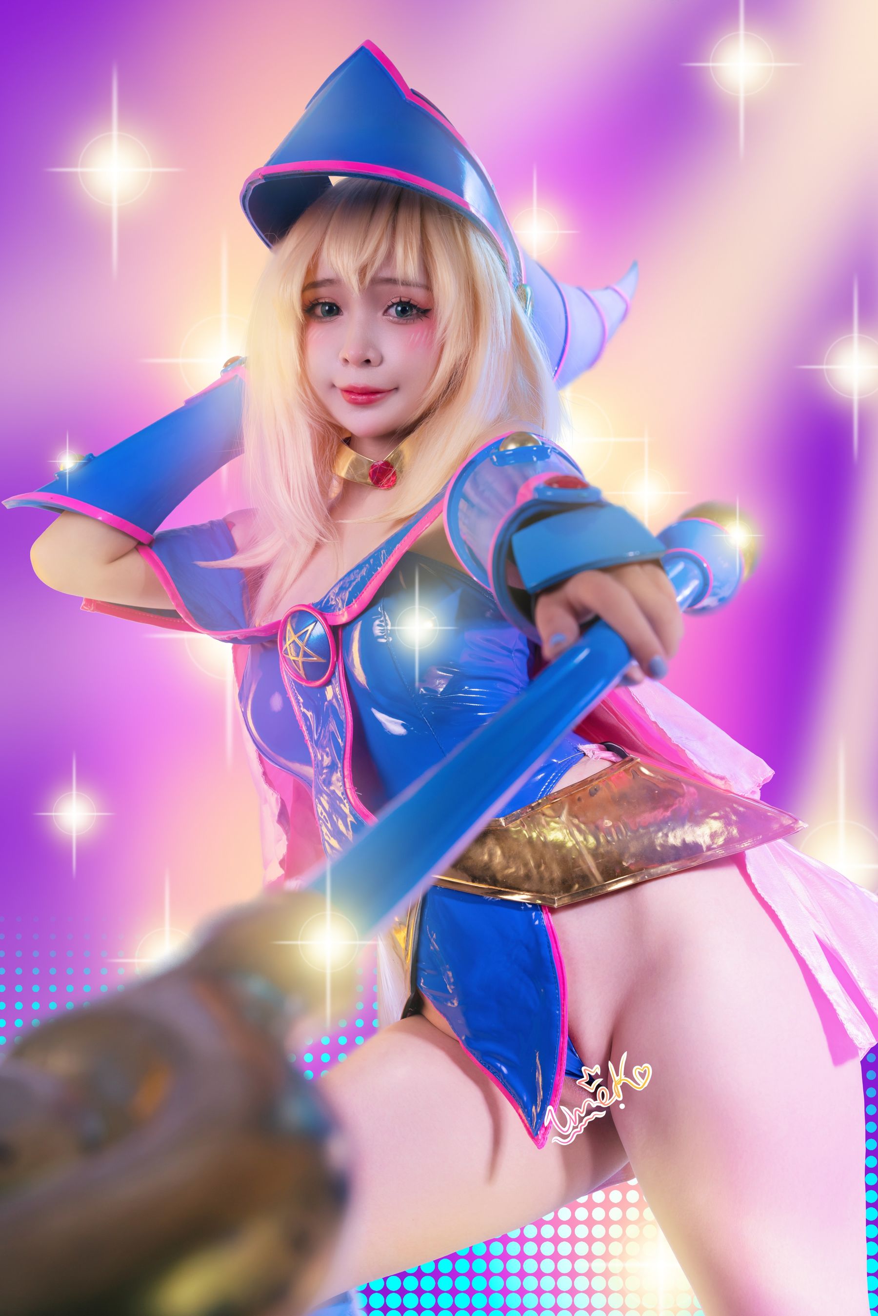 Umeko J – Dark Magician Girl [21P] - 秀人网免费无水印在线套图写真