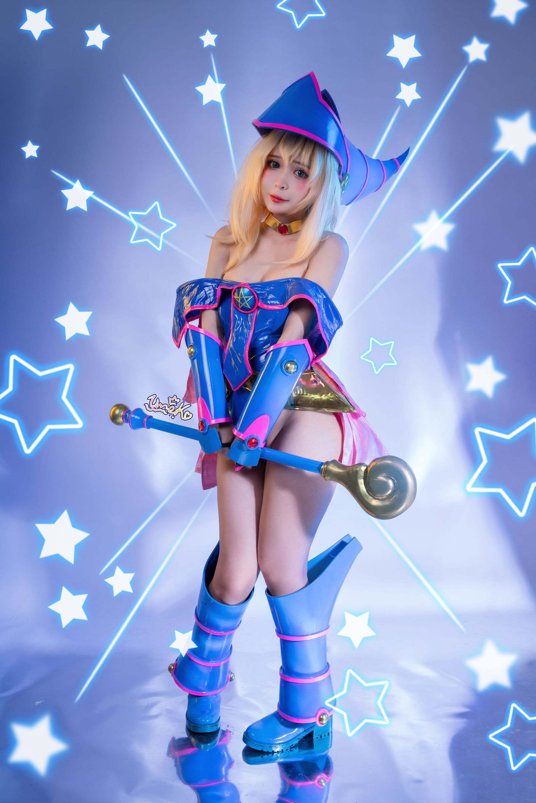 Umeko J – Dark Magician Girl [21P] - 秀人网免费无水印在线套图写真