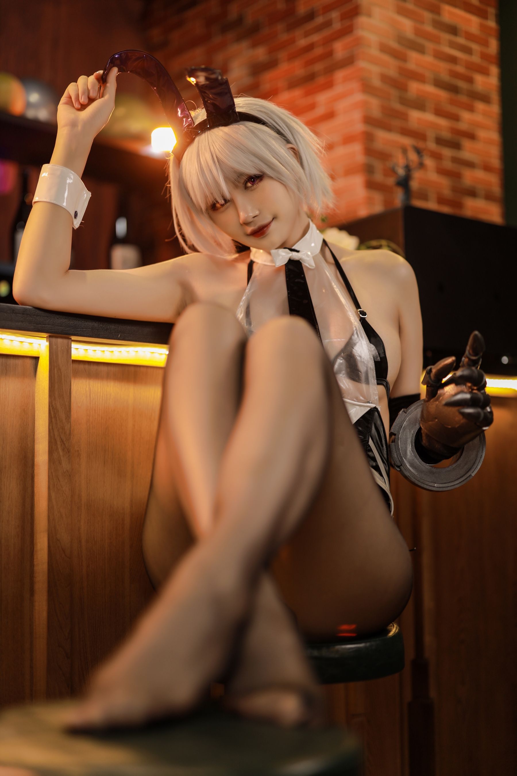 兔胖胖min – 里诺兔女郎 [24P] - 秀人网免费无水印在线套图写真