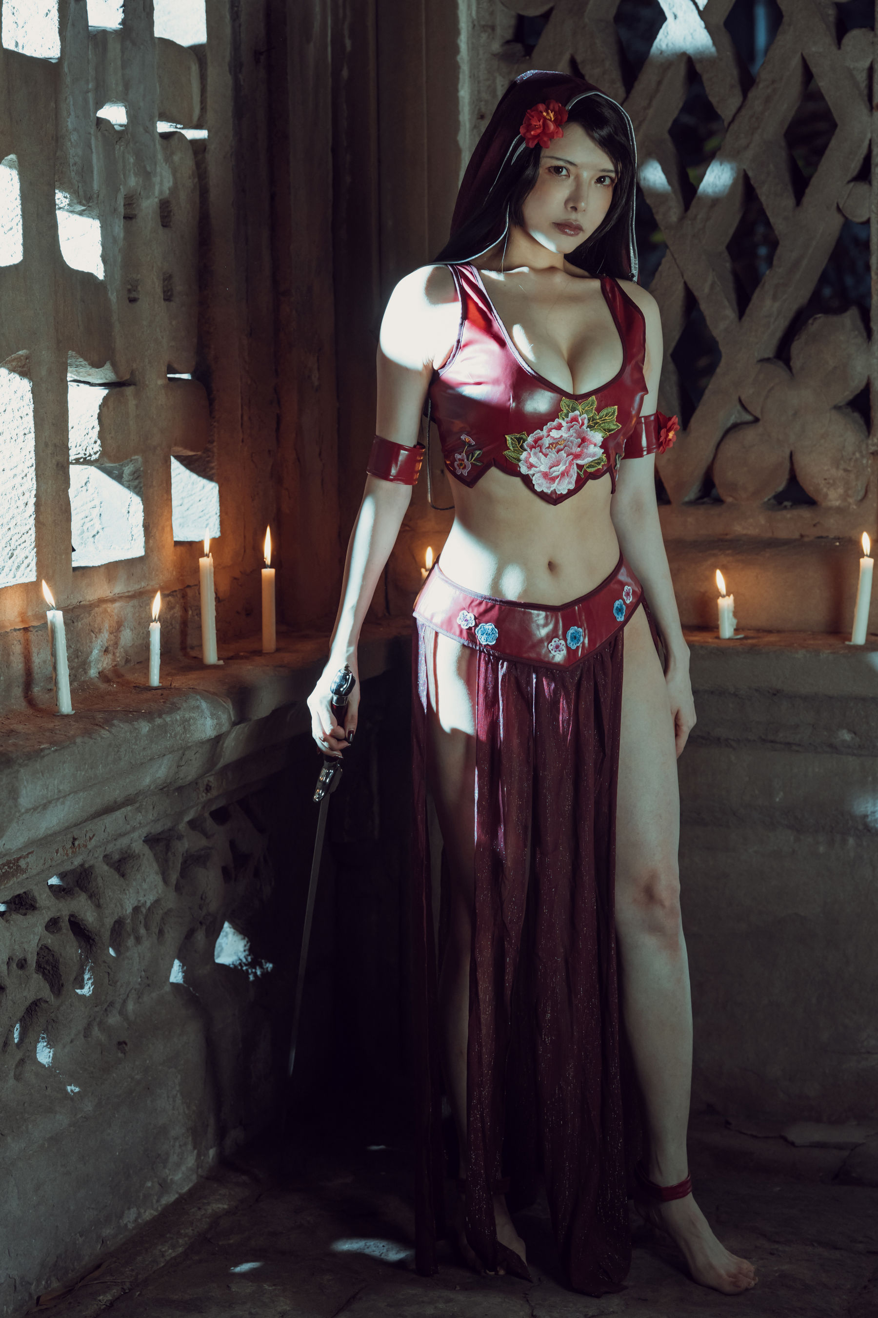 秋和柯基(夏小秋秋秋) – 嗜血印 [30P] - 秀人网免费无水印在线套图写真