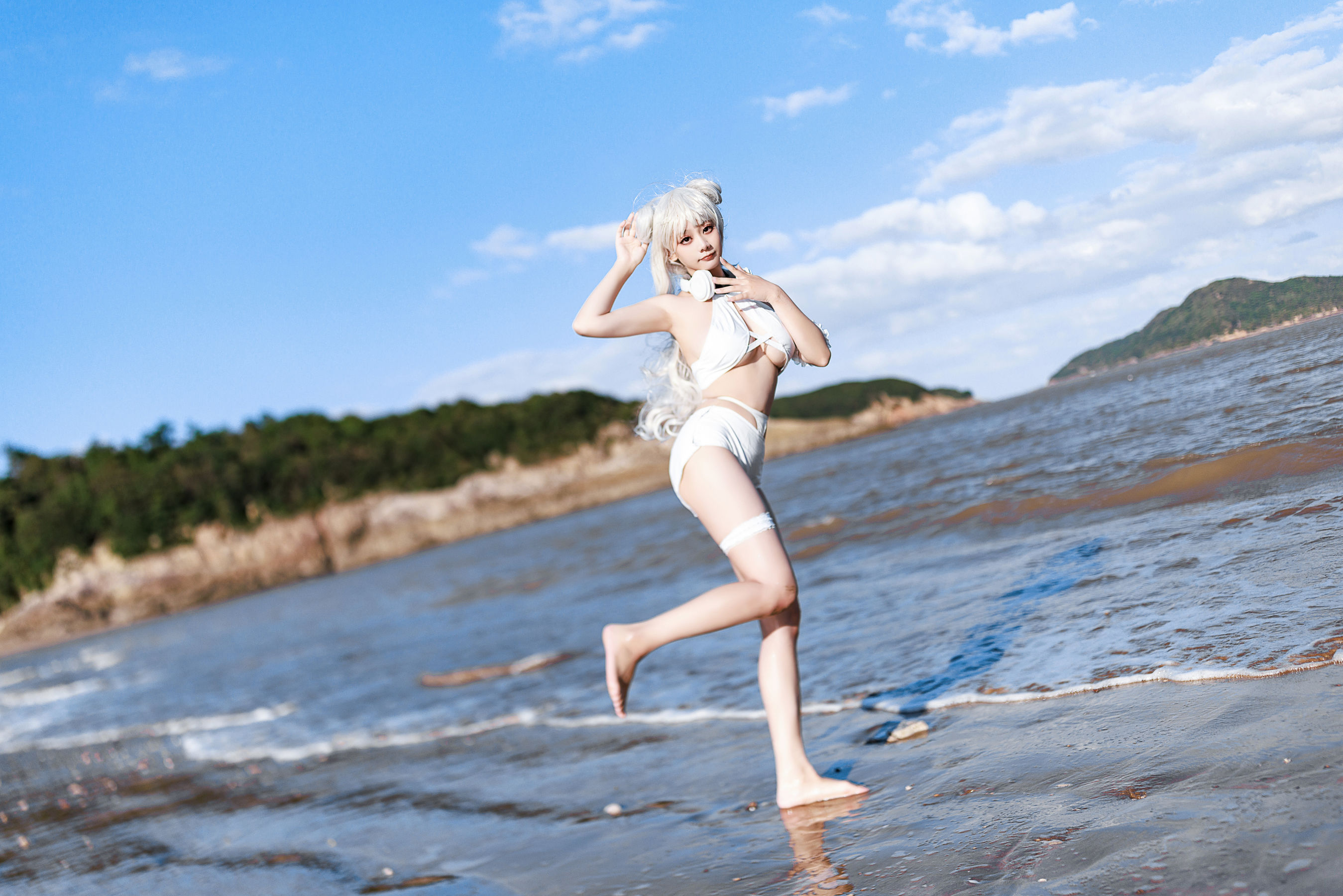 阿雪雪 – 恶毒泳装 [49P] - 秀人网免费无水印在线套图写真