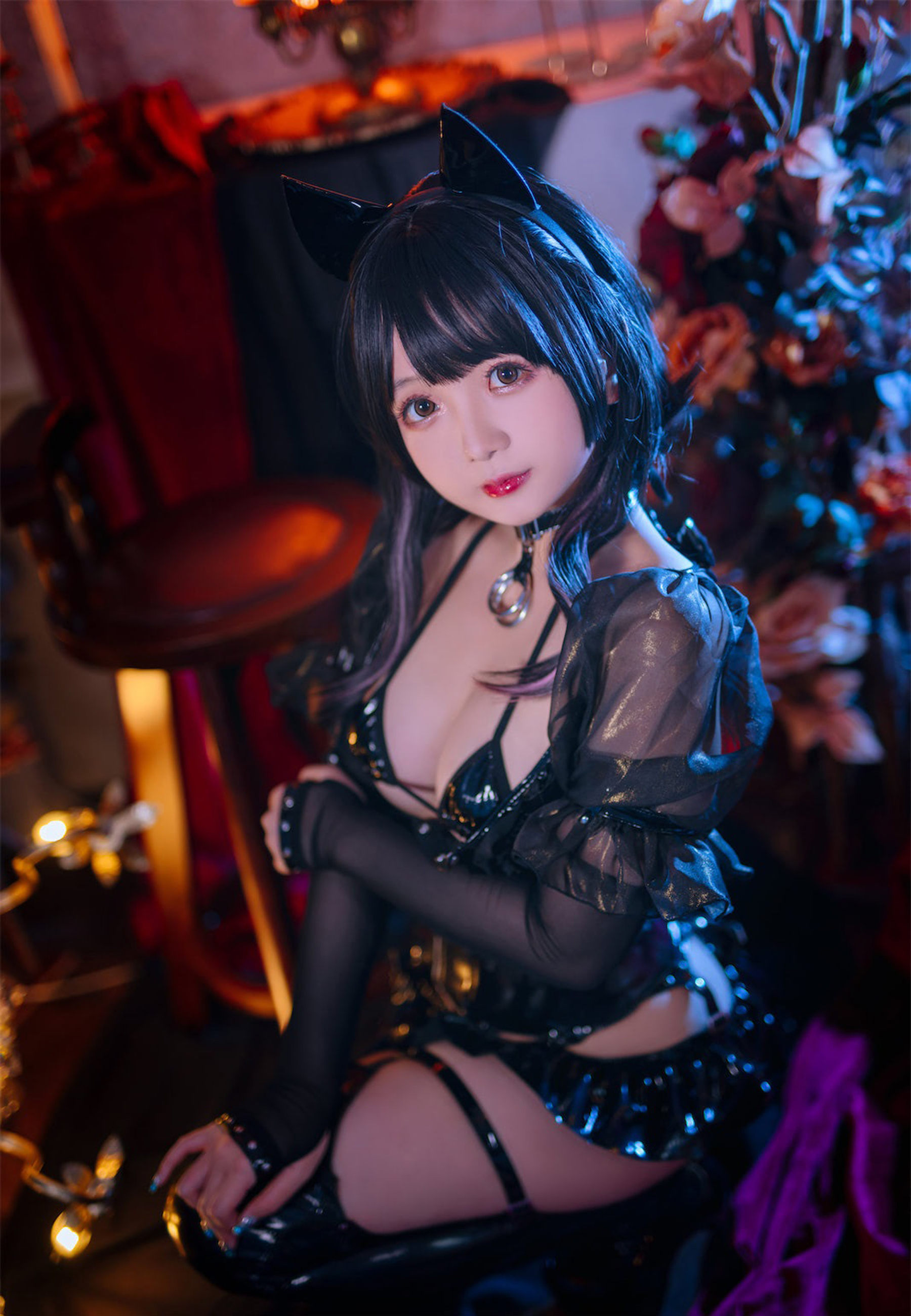 Cosplay日奈娇 – 皮衣系列 [123P] - 秀人网免费无水印在线套图写真