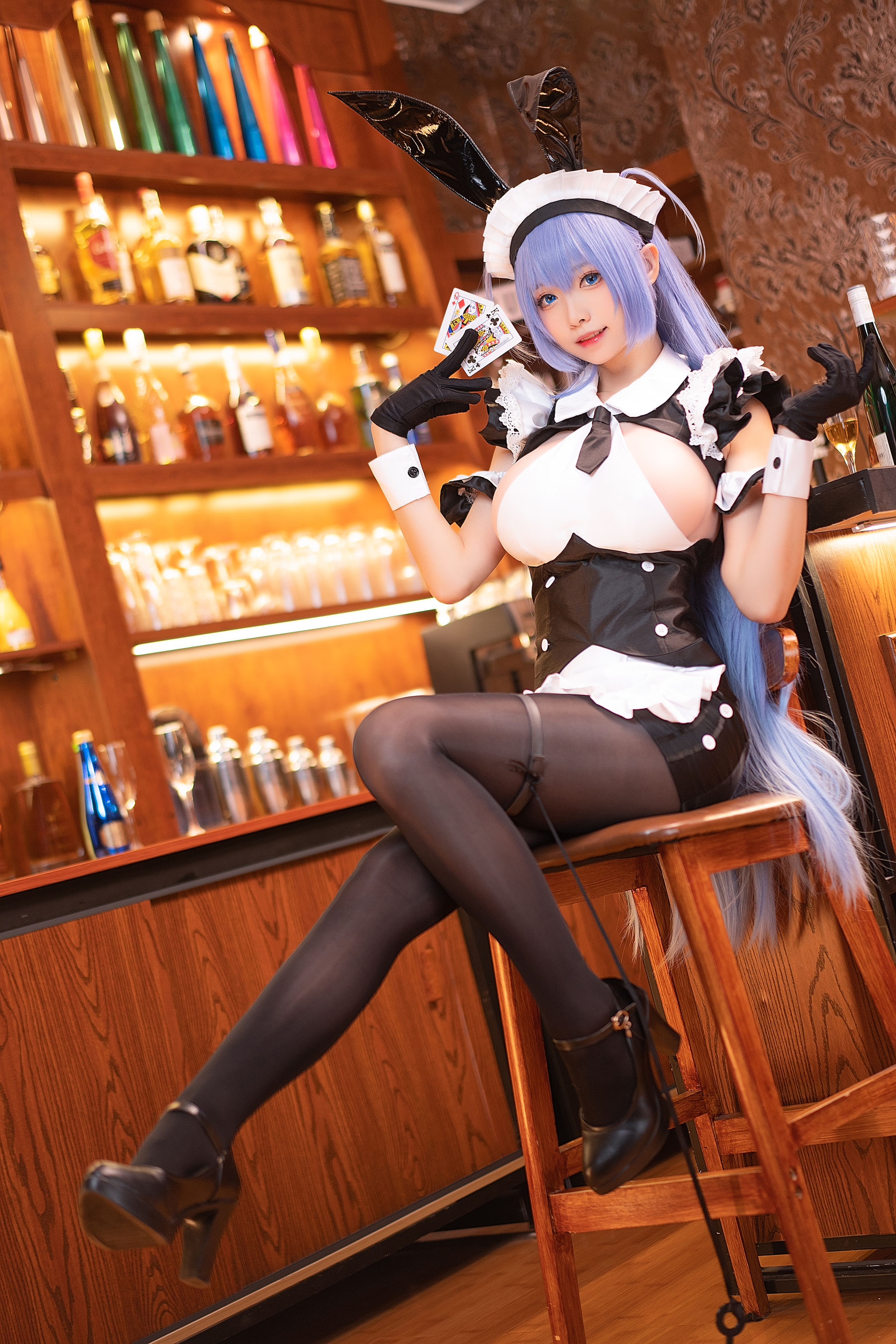 动漫博主大大卷卷小卷 – 碧蓝航线 花园酒保 [27P] - 秀人网免费无水印在线套图写真