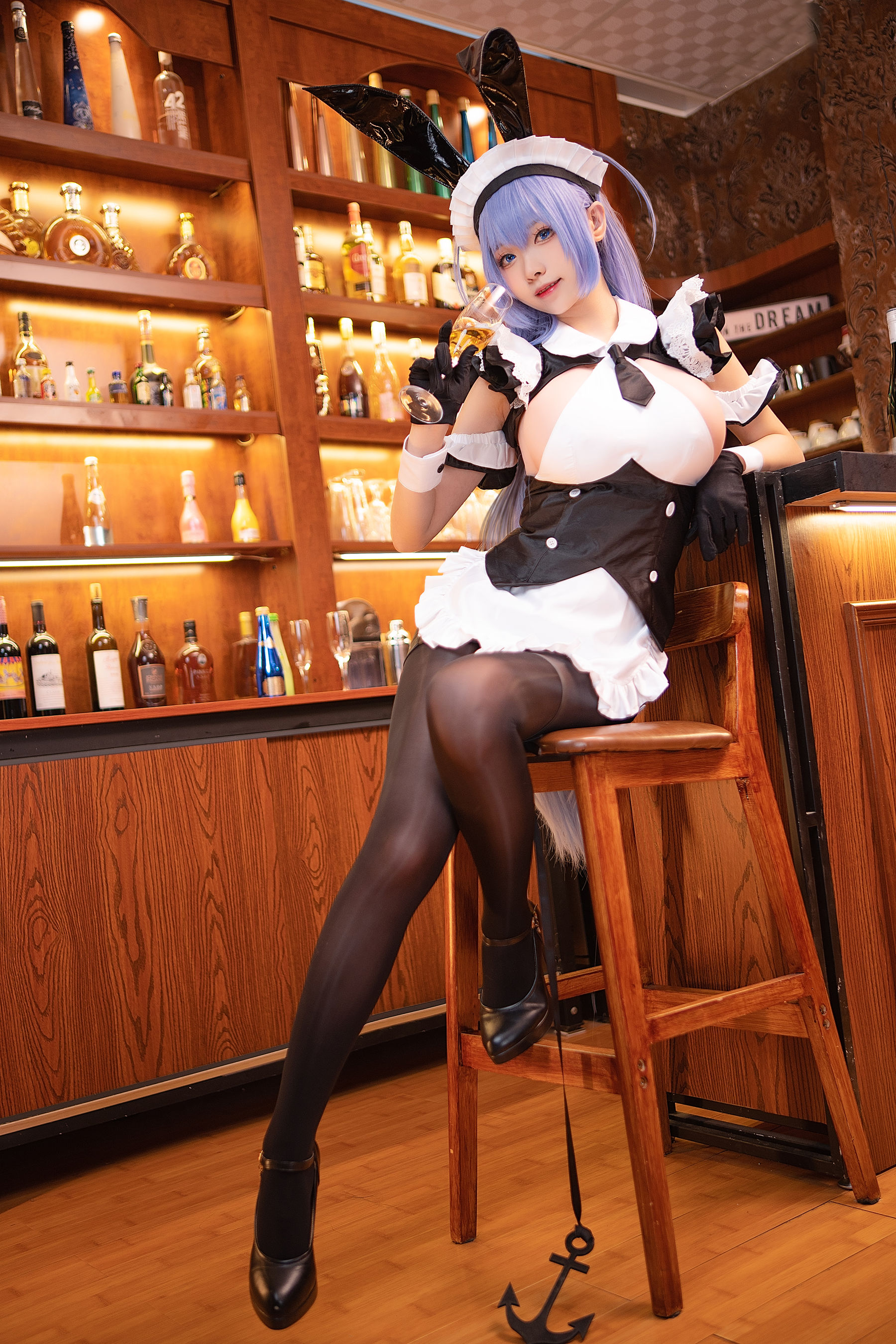 动漫博主大大卷卷小卷 – 碧蓝航线 花园酒保 [27P] - 秀人网免费无水印在线套图写真