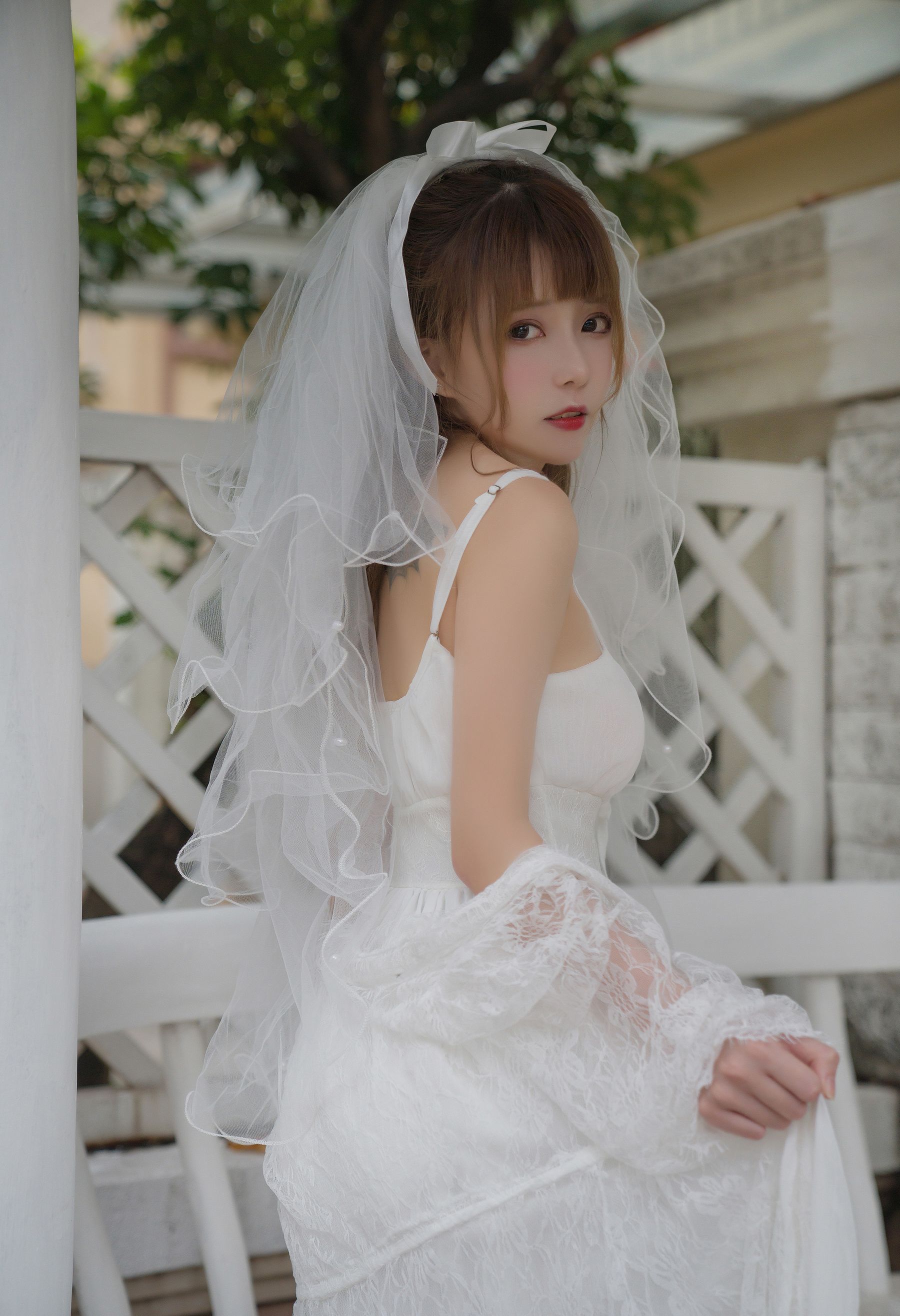 凛子酱 – 婚纱 [9P] - 秀人网免费无水印在线套图写真