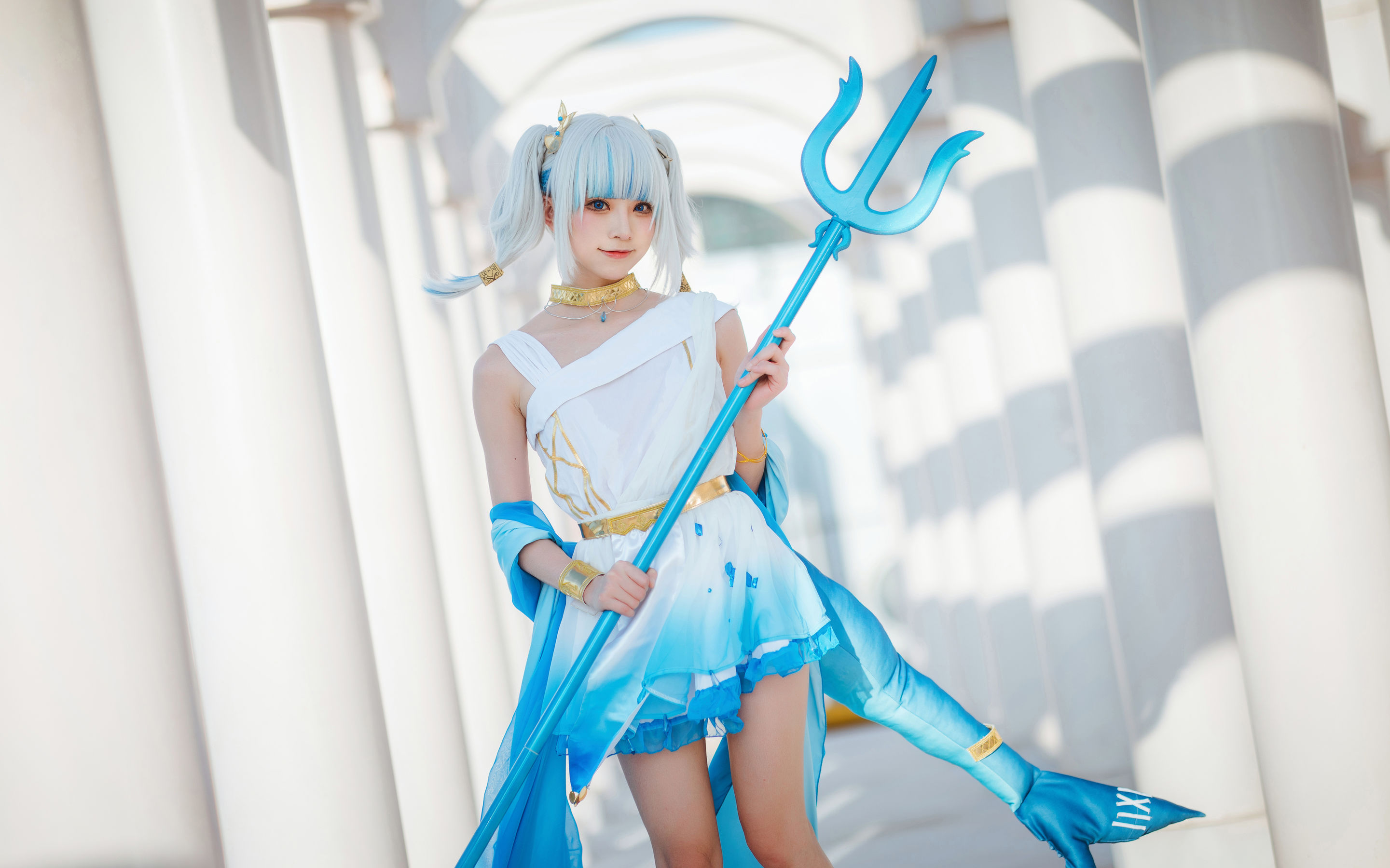 动漫博主Kitaro_绮太郎 – 噶呜古拉 [14P] - 秀人网免费无水印在线套图写真