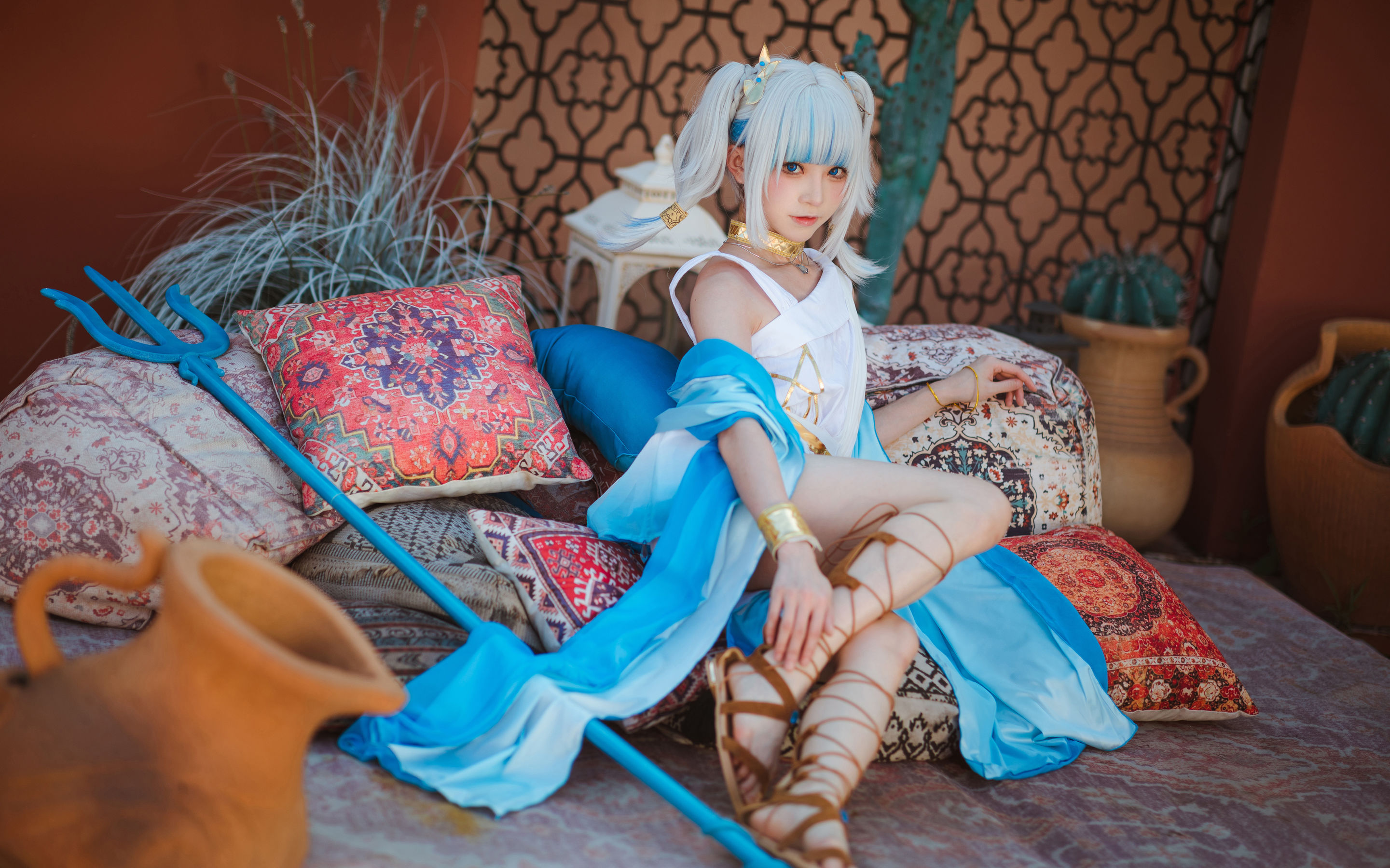 动漫博主Kitaro_绮太郎 – 噶呜古拉 [14P] - 秀人网免费无水印在线套图写真