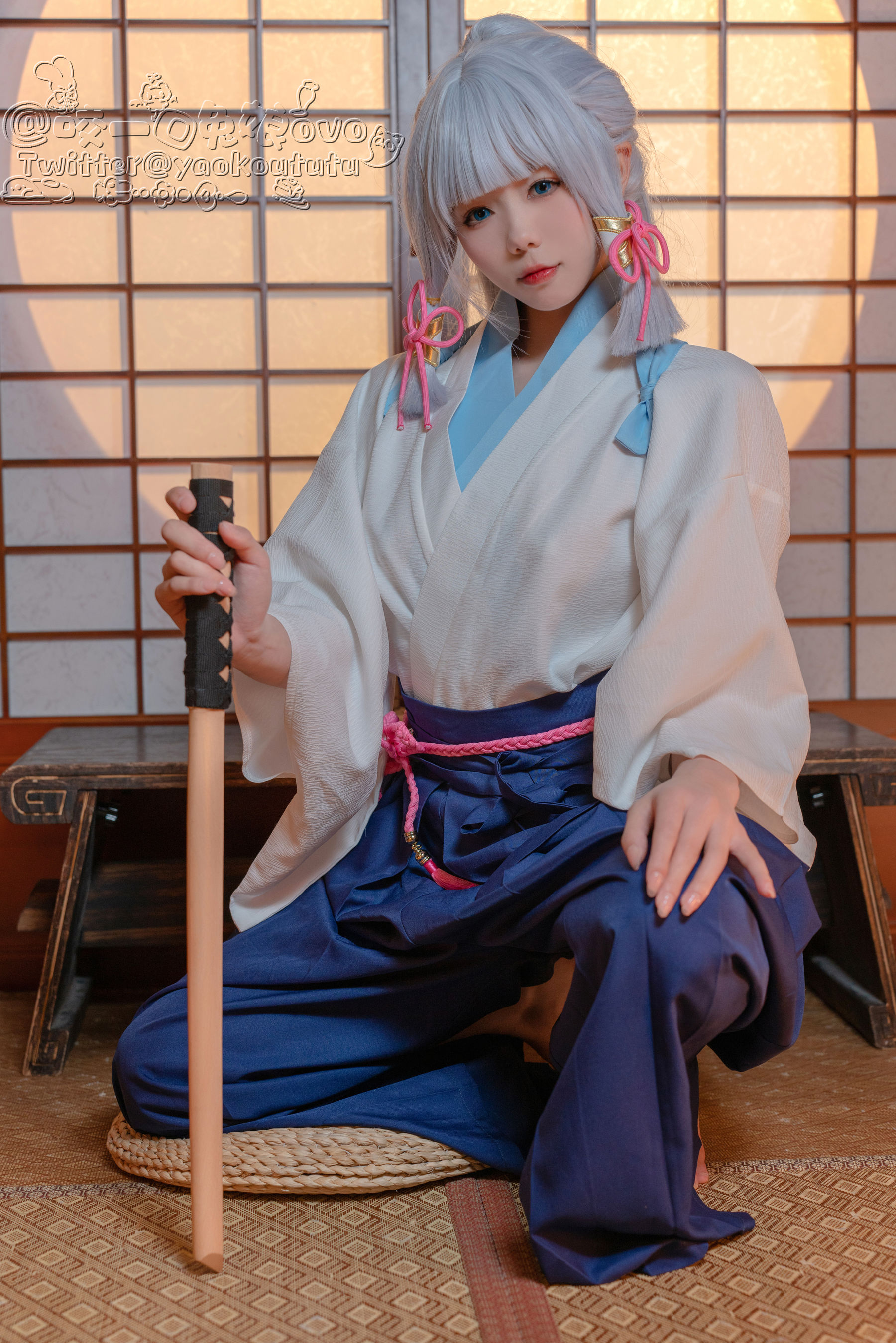 咬一口兔娘 – 绫华的小憩 [60P] - 秀人网免费无水印在线套图写真