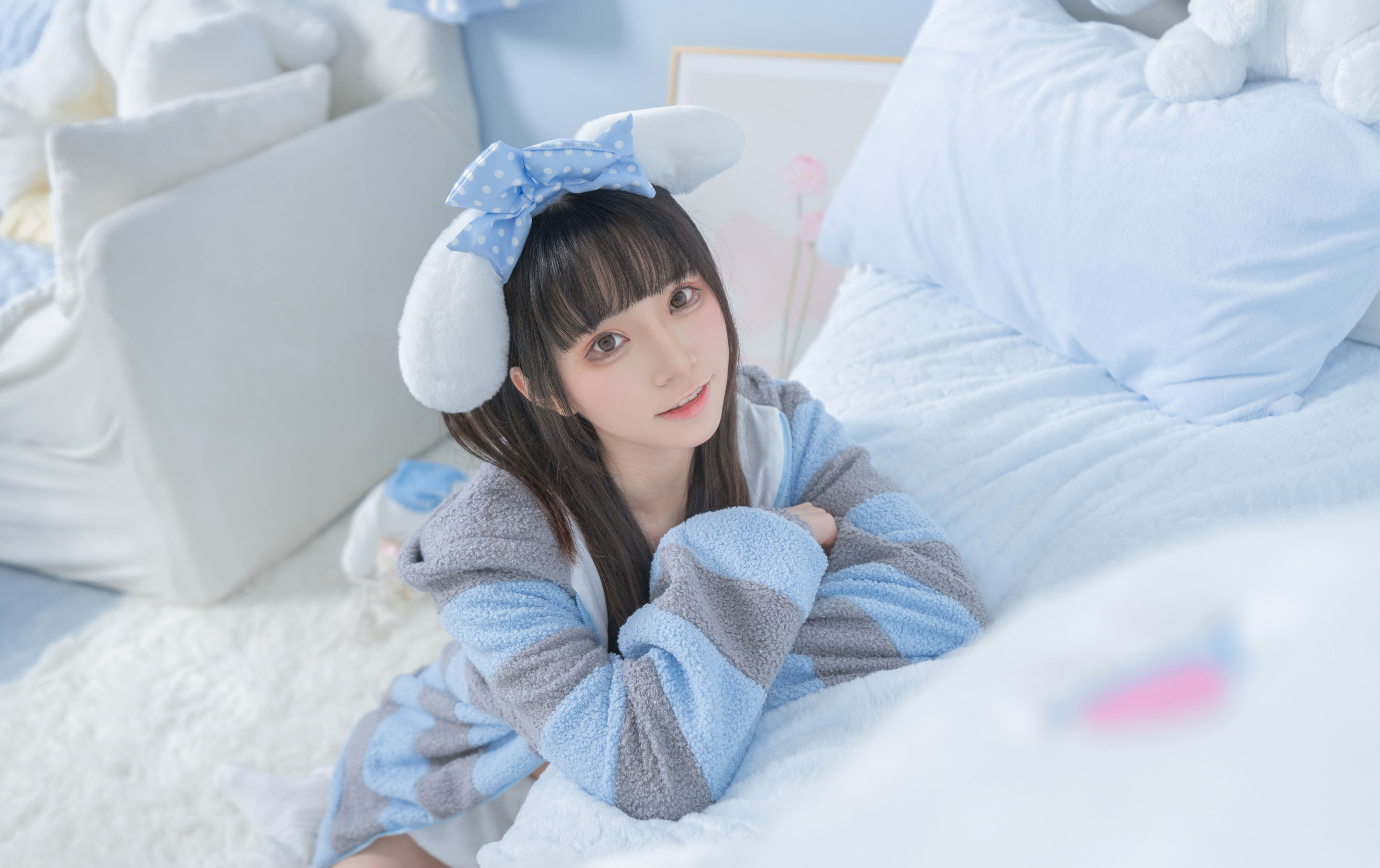 动漫博主Kitaro_绮太郎 – 玉桂狗 [14P] - 秀人网免费无水印在线套图写真