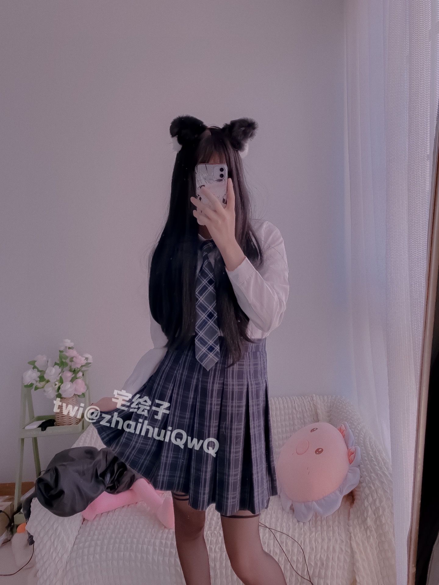 二阶堂 – JK校服 [86P] - 秀人网免费无水印在线套图写真