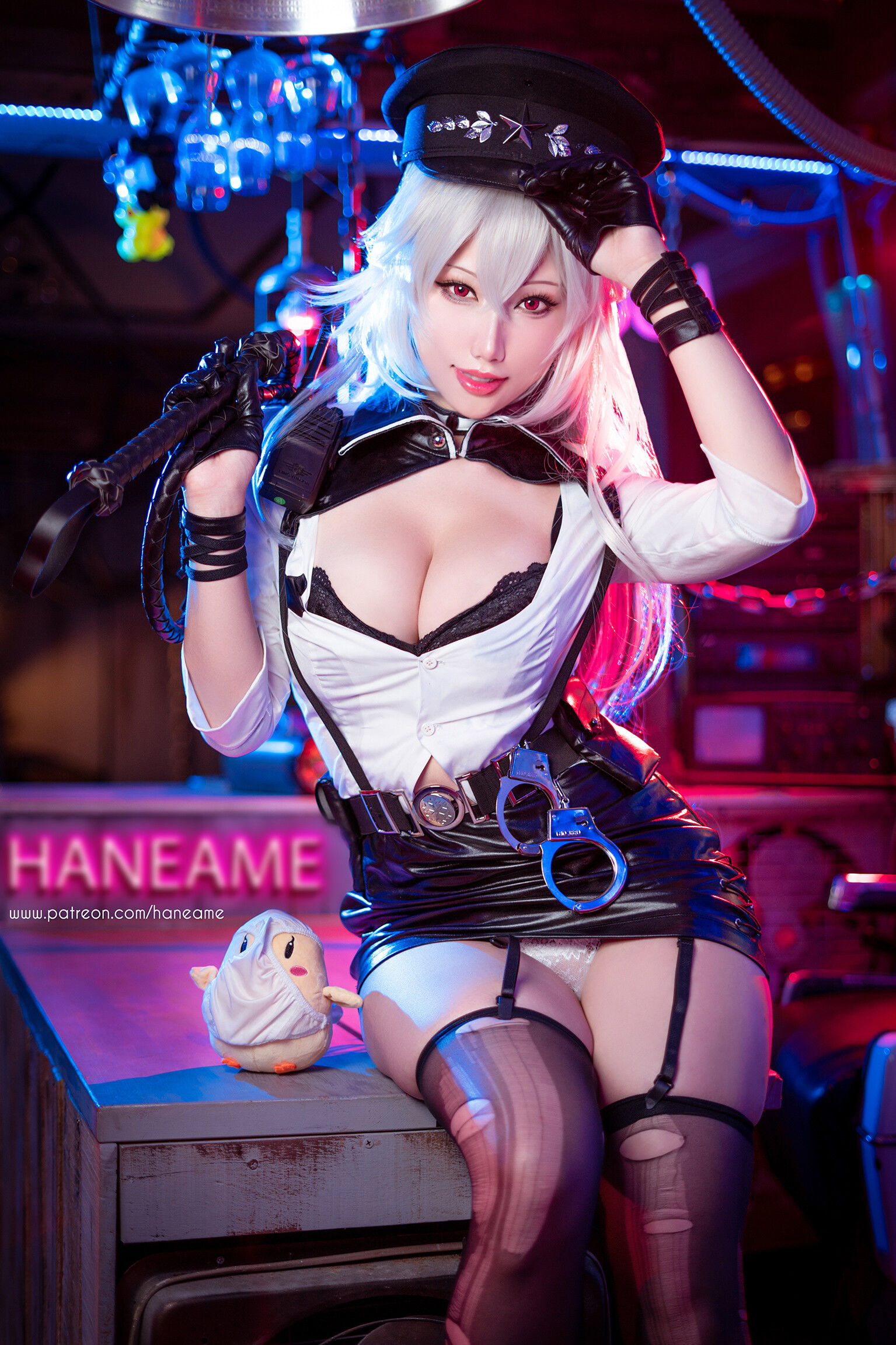 Hane Ame 雨波写真 – Gangut Police (Azur Lane) [21P] - 秀人网免费无水印在线套图写真