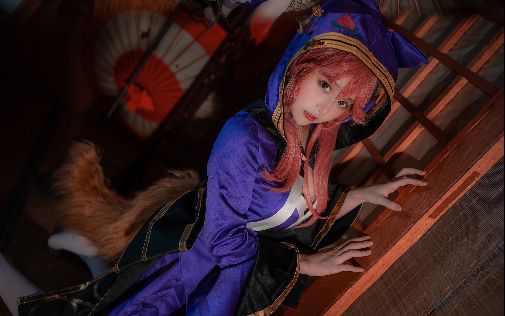 凛子酱 – 玉藻前 忠犬 [35P] - 秀人网免费无水印在线套图写真