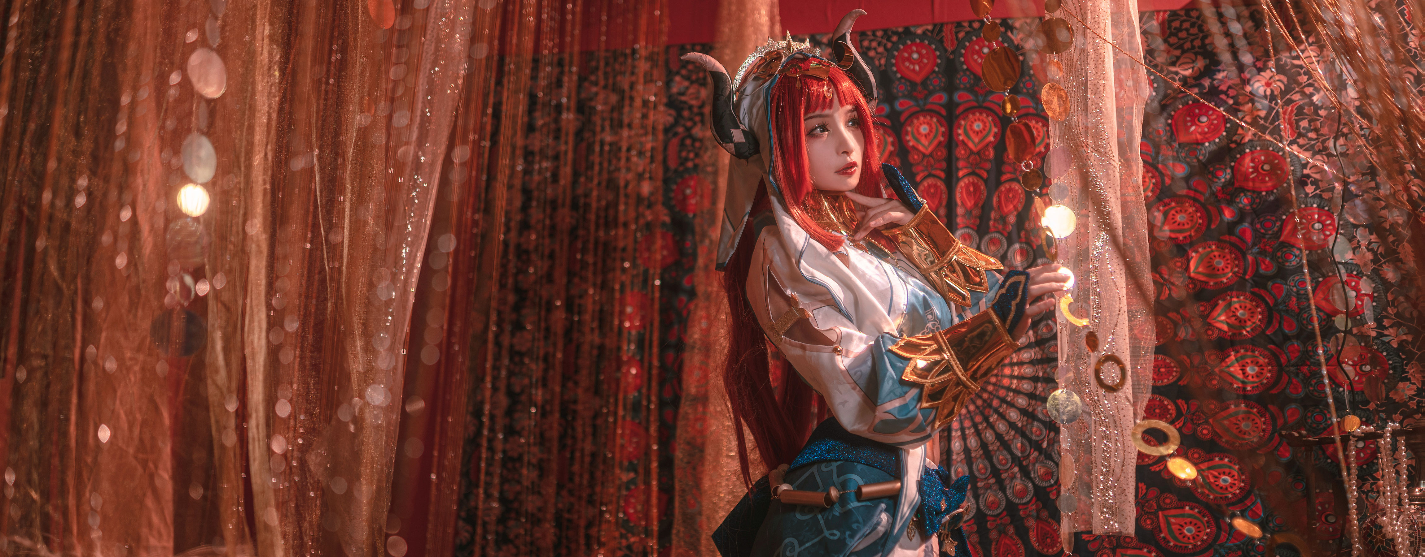 动漫博主九九八XY – 妮露 [15P] - 秀人网免费无水印在线套图写真