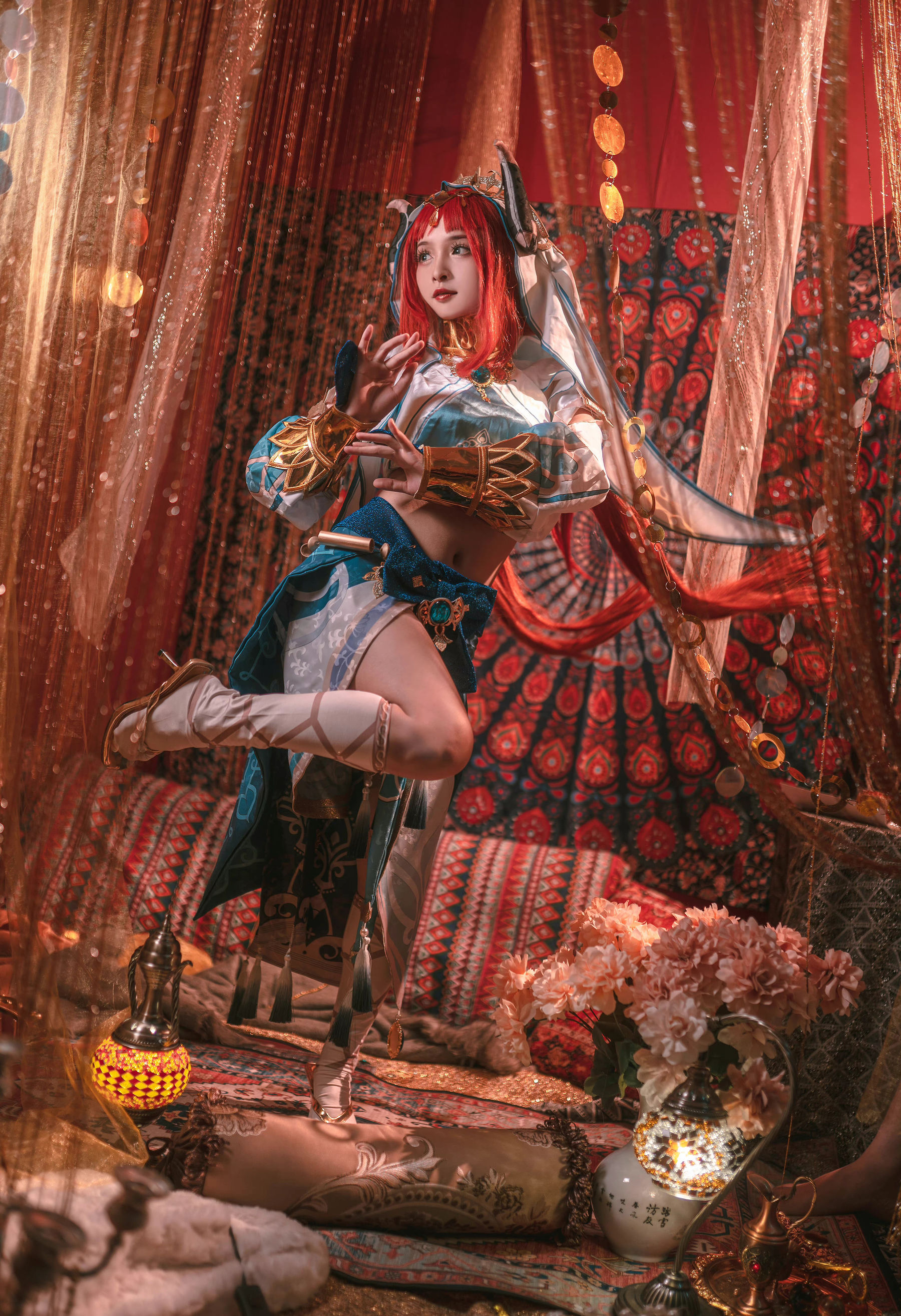 动漫博主九九八XY – 妮露 [15P] - 秀人网免费无水印在线套图写真