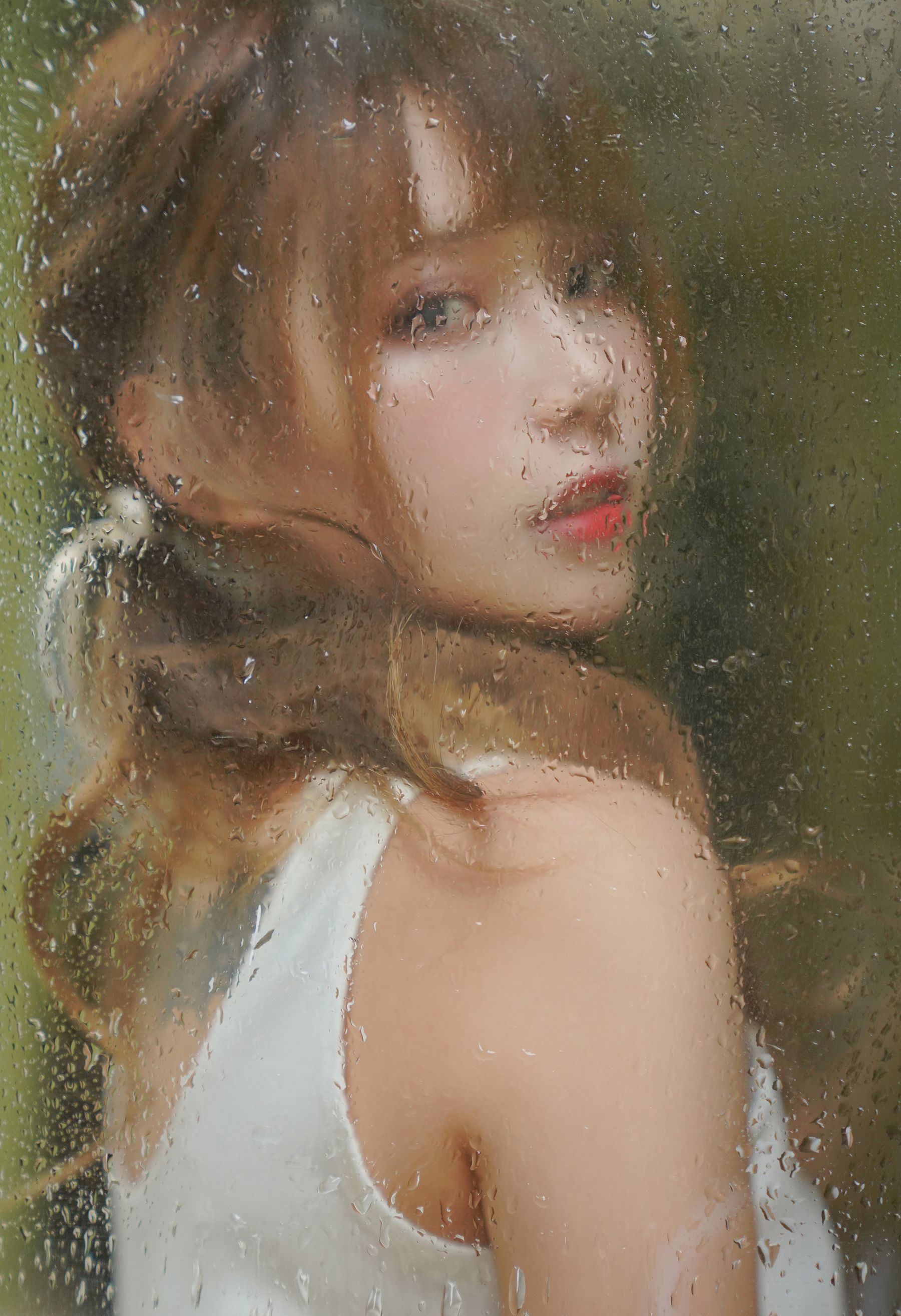 凛子酱 – 眼泪味道的雨 [12P] - 秀人网免费无水印在线套图写真