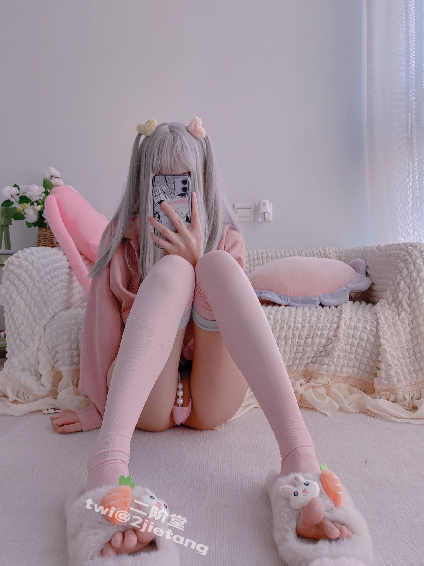 二阶堂 – 今天是粉色 [106P] - 秀人网免费无水印在线套图写真