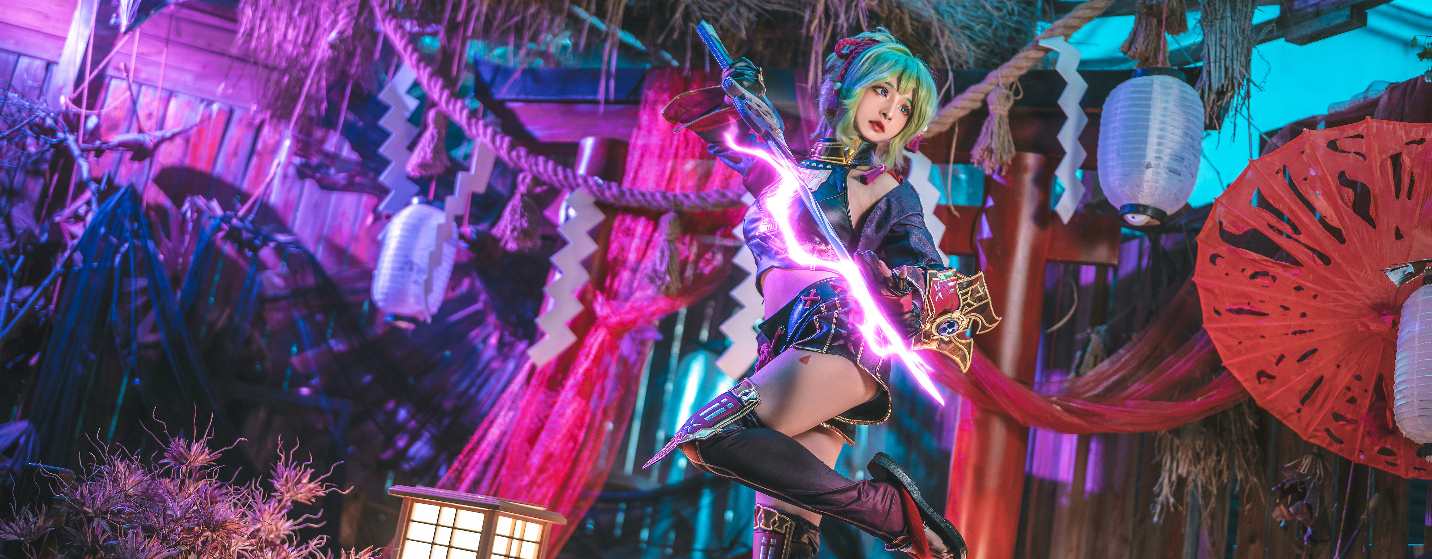 动漫博主九九八XY – 久岐忍 [12P] - 秀人网免费无水印在线套图写真