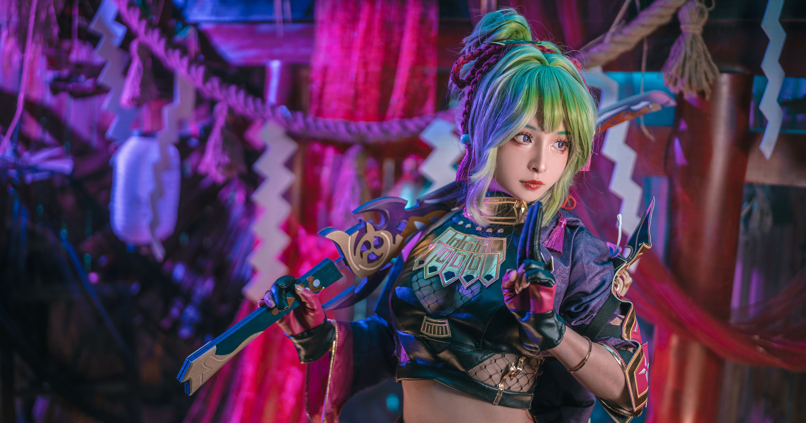 动漫博主九九八XY – 久岐忍 [12P] - 秀人网免费无水印在线套图写真