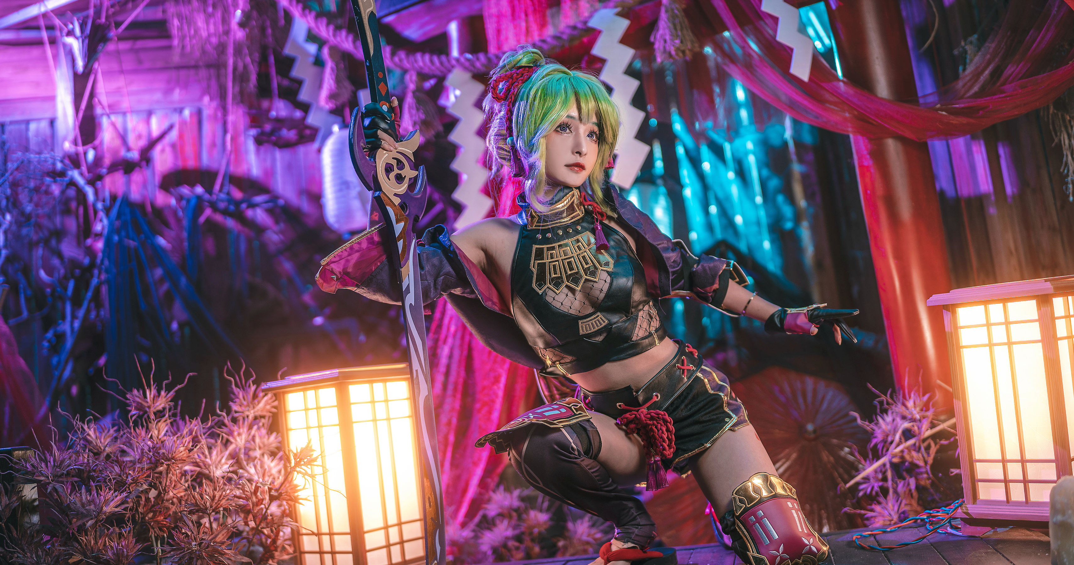 动漫博主九九八XY – 久岐忍 [12P] - 秀人网免费无水印在线套图写真