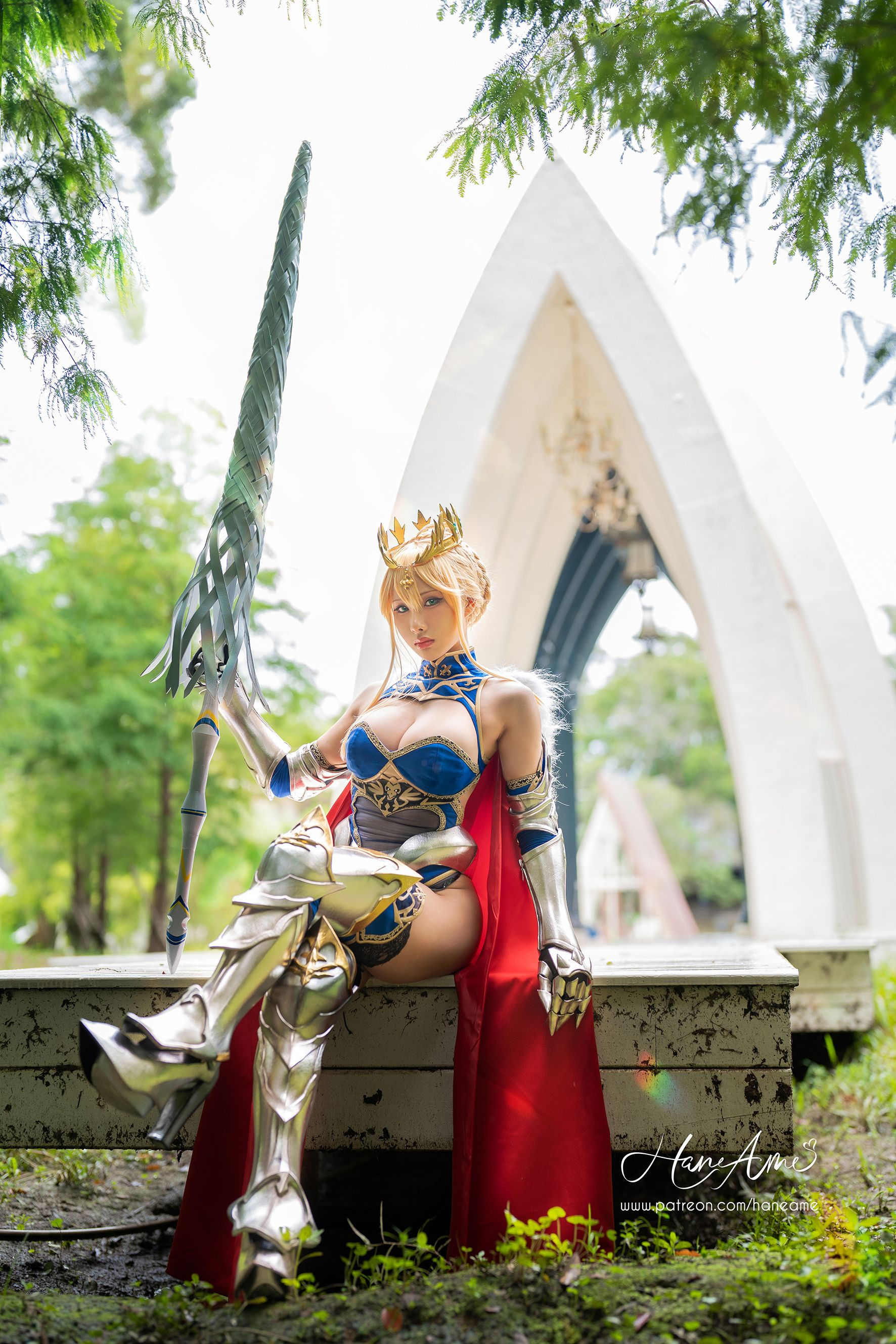 Hane Ame 雨波写真 – ARTORIA LANCER Photobook (FGO) – 1 [87P] - 秀人网免费无水印在线套图写真