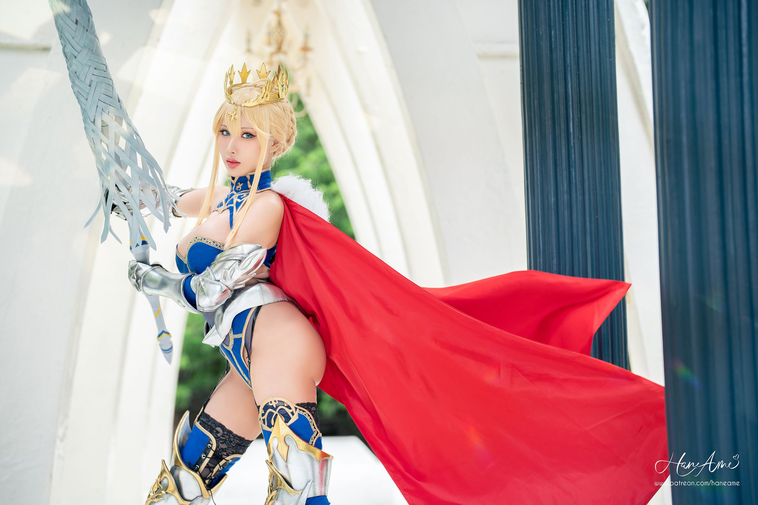 Hane Ame 雨波写真 – ARTORIA LANCER Photobook (FGO) – 1 [87P] - 秀人网免费无水印在线套图写真