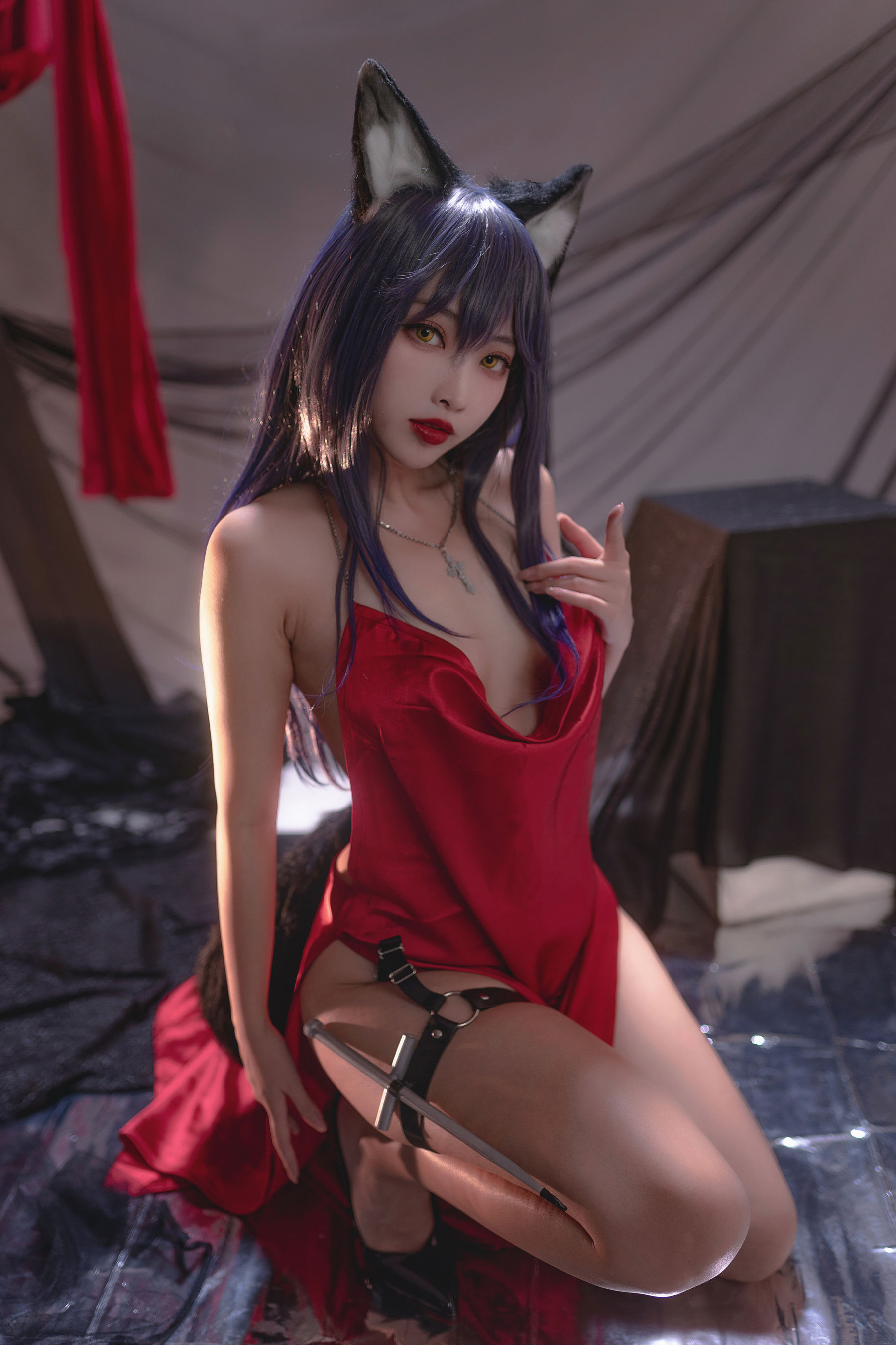 宫本桜 – 德克萨斯同人礼服 [23P] - 秀人网免费无水印在线套图写真