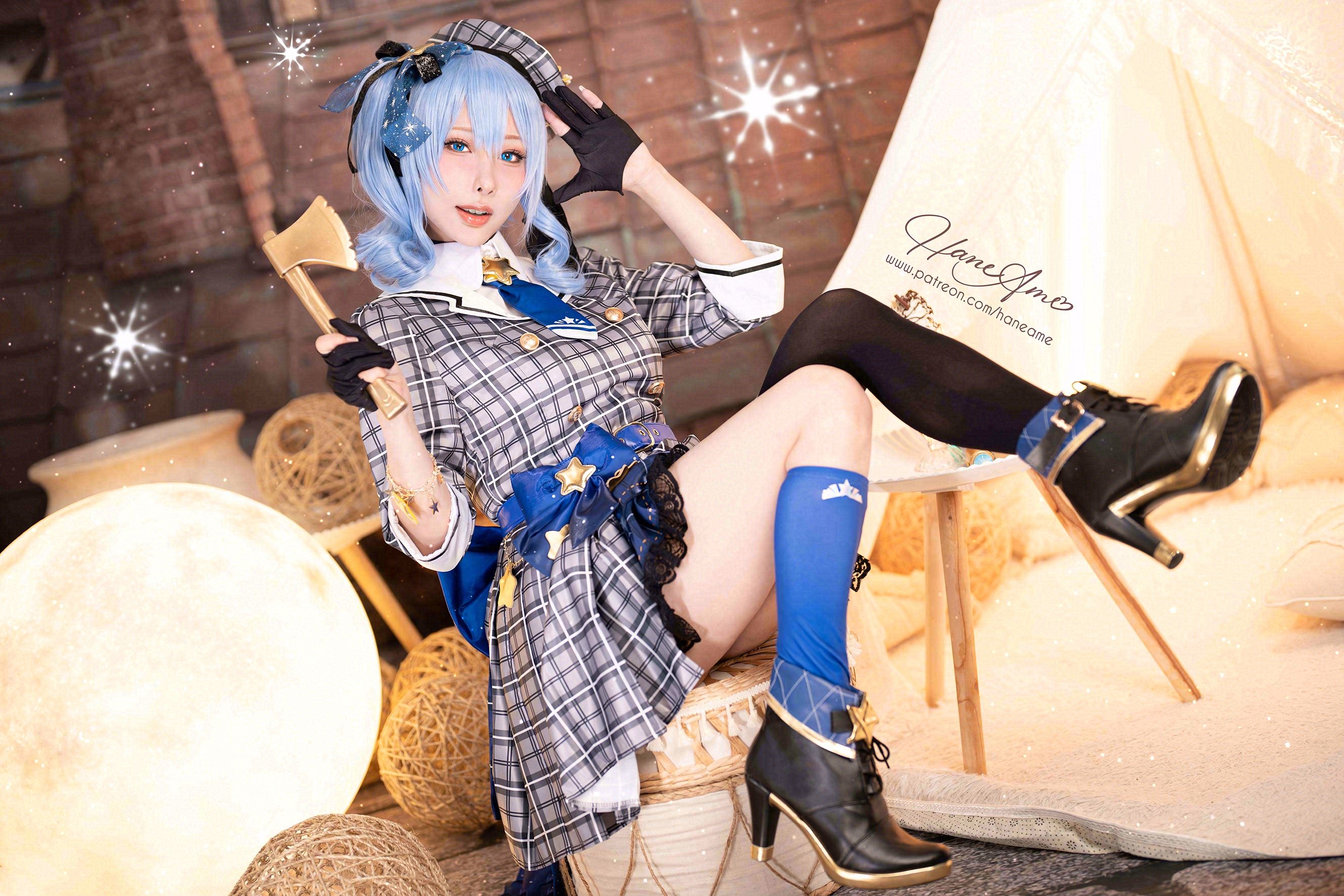 Hane Ame 雨波写真 – Hololive Suise 星街彗星 [41P] - 秀人网免费无水印在线套图写真