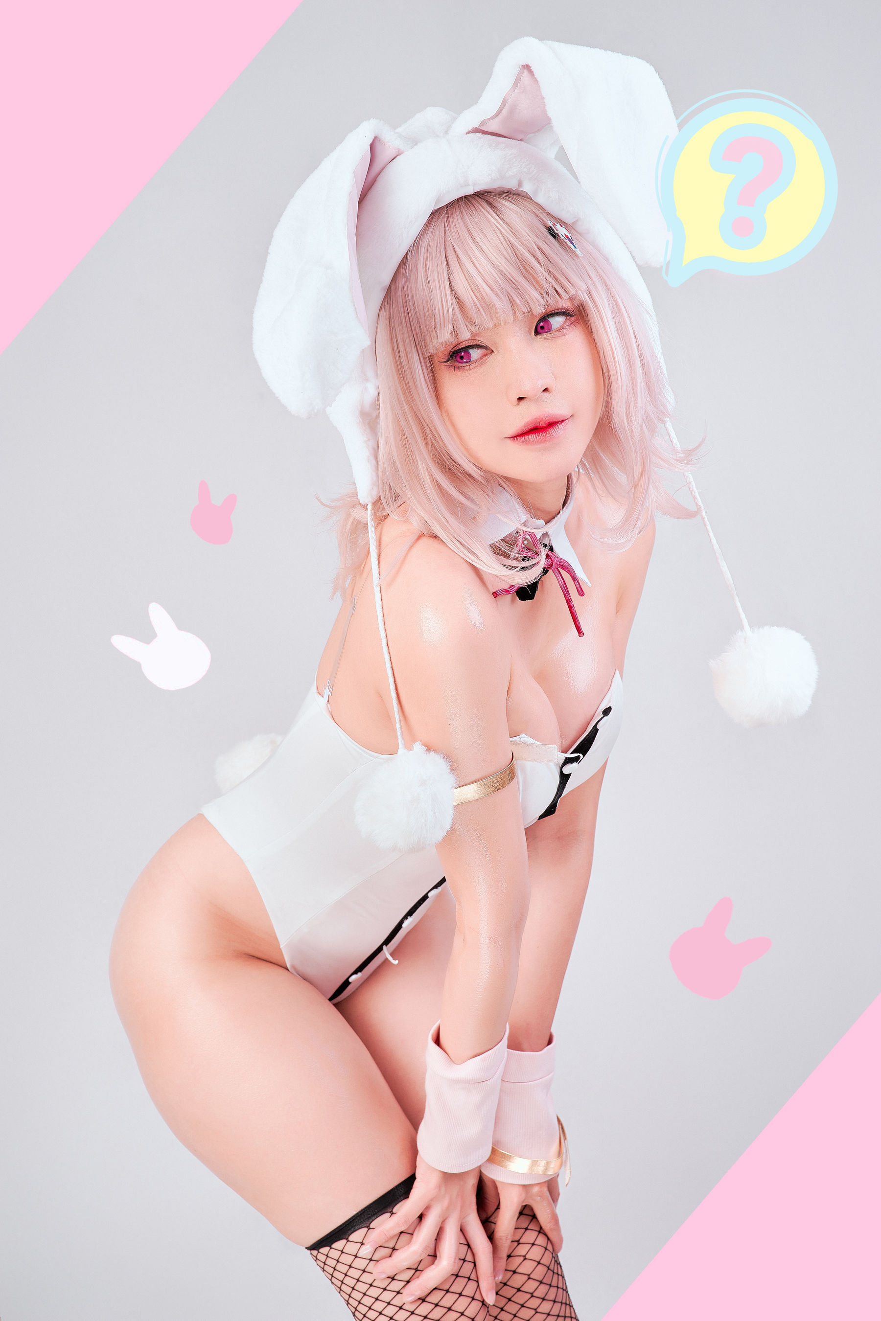 PingPing – Chiaki Nanami Bunny [16P] - 秀人网免费无水印在线套图写真