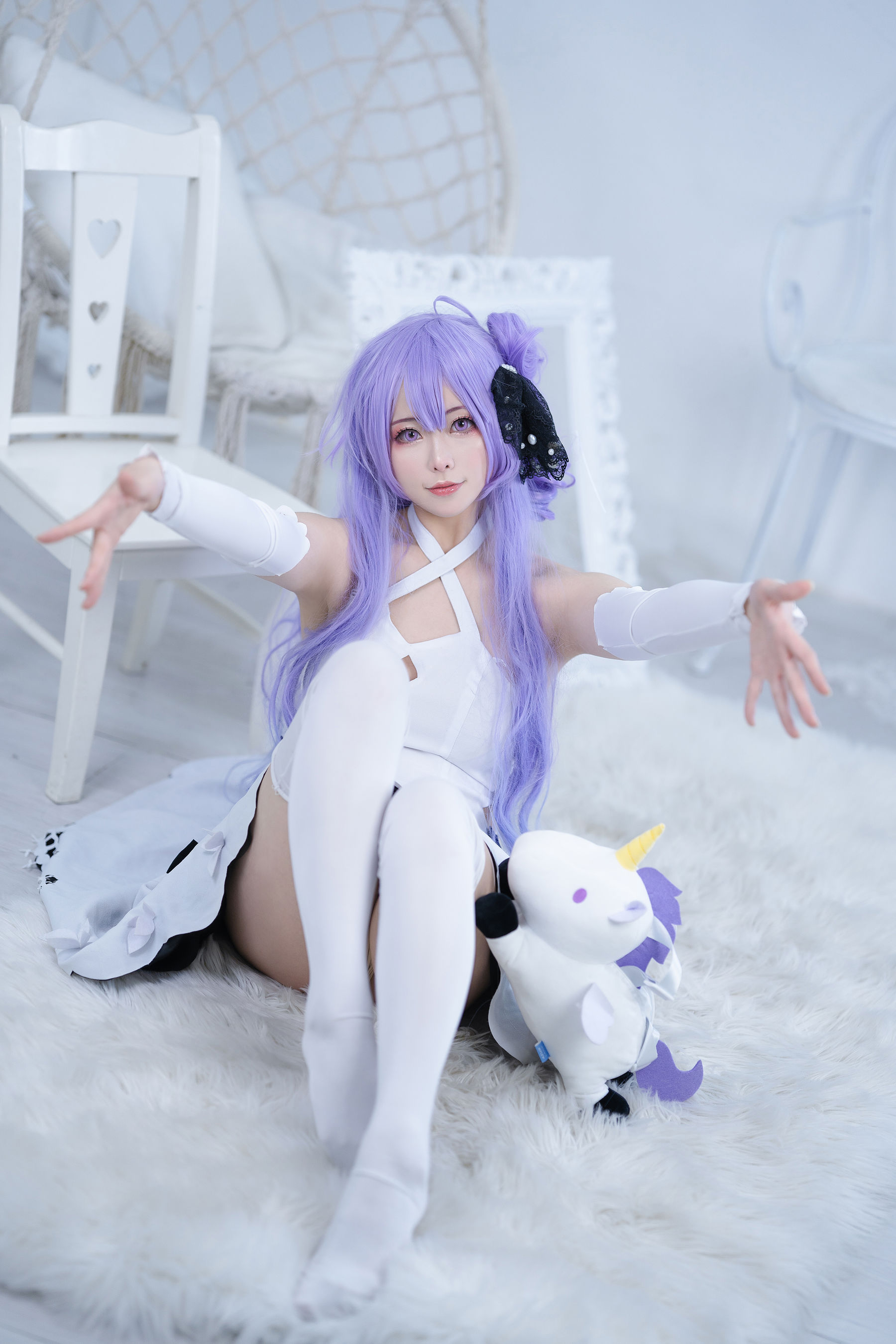 樱岛嗷一 – 独角兽 [17P] - 秀人网免费无水印在线套图写真