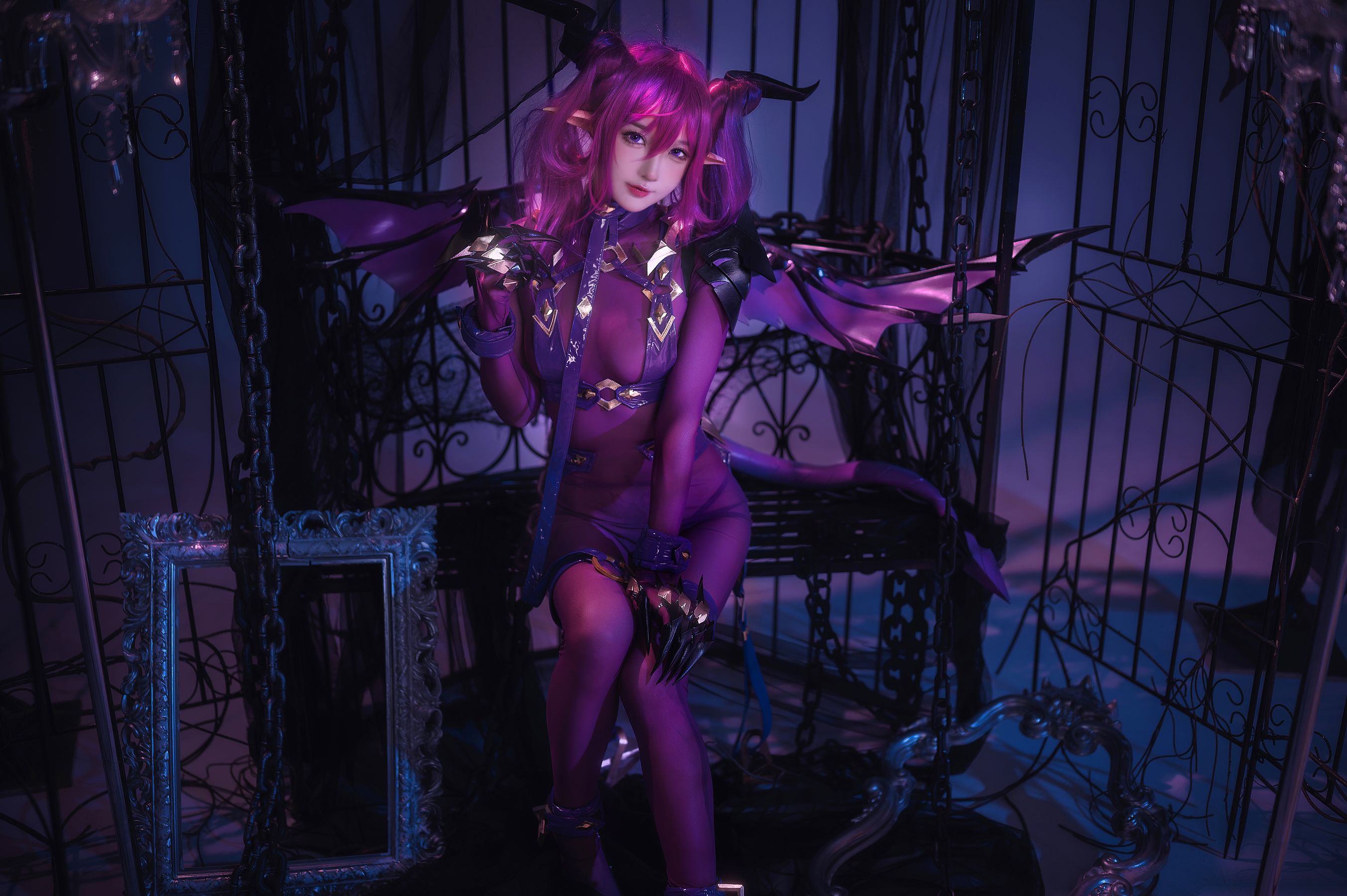 动漫博主阿包也是兔娘 – 龙姬士 柯丽蒂丝 [31P] - 秀人网免费无水印在线套图写真