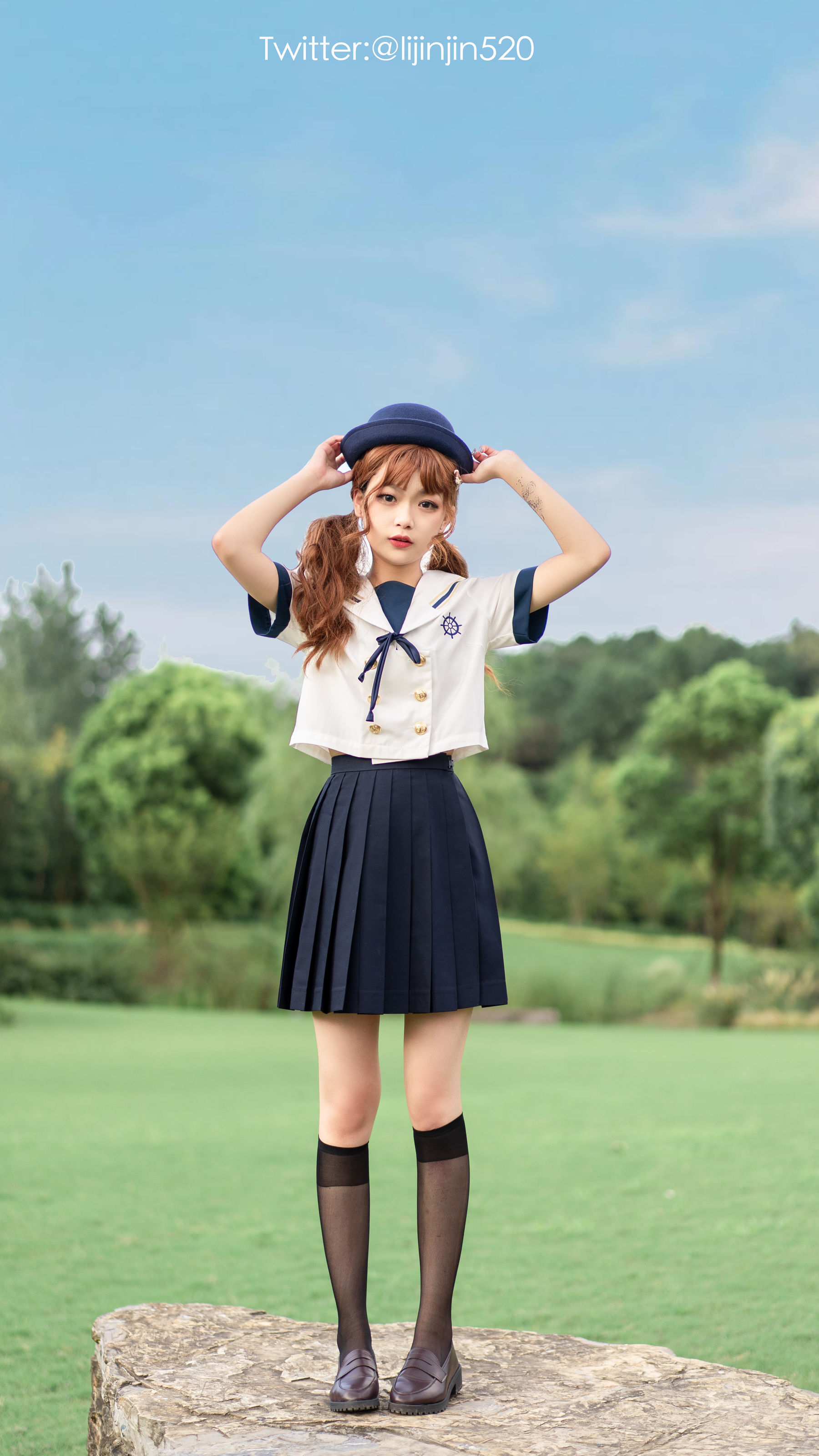 梨瑾瑾 – 水手 [23P] - 秀人网免费无水印在线套图写真