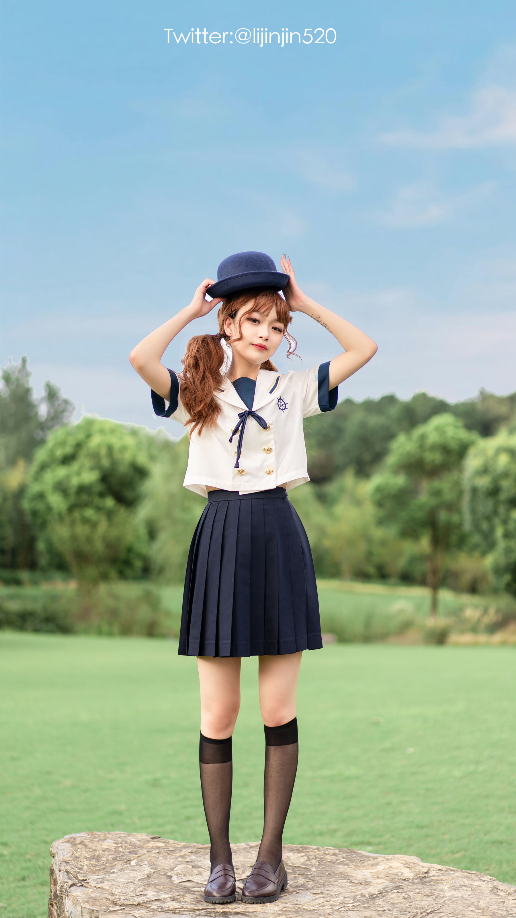 梨瑾瑾 – 水手 [23P] - 秀人网免费无水印在线套图写真