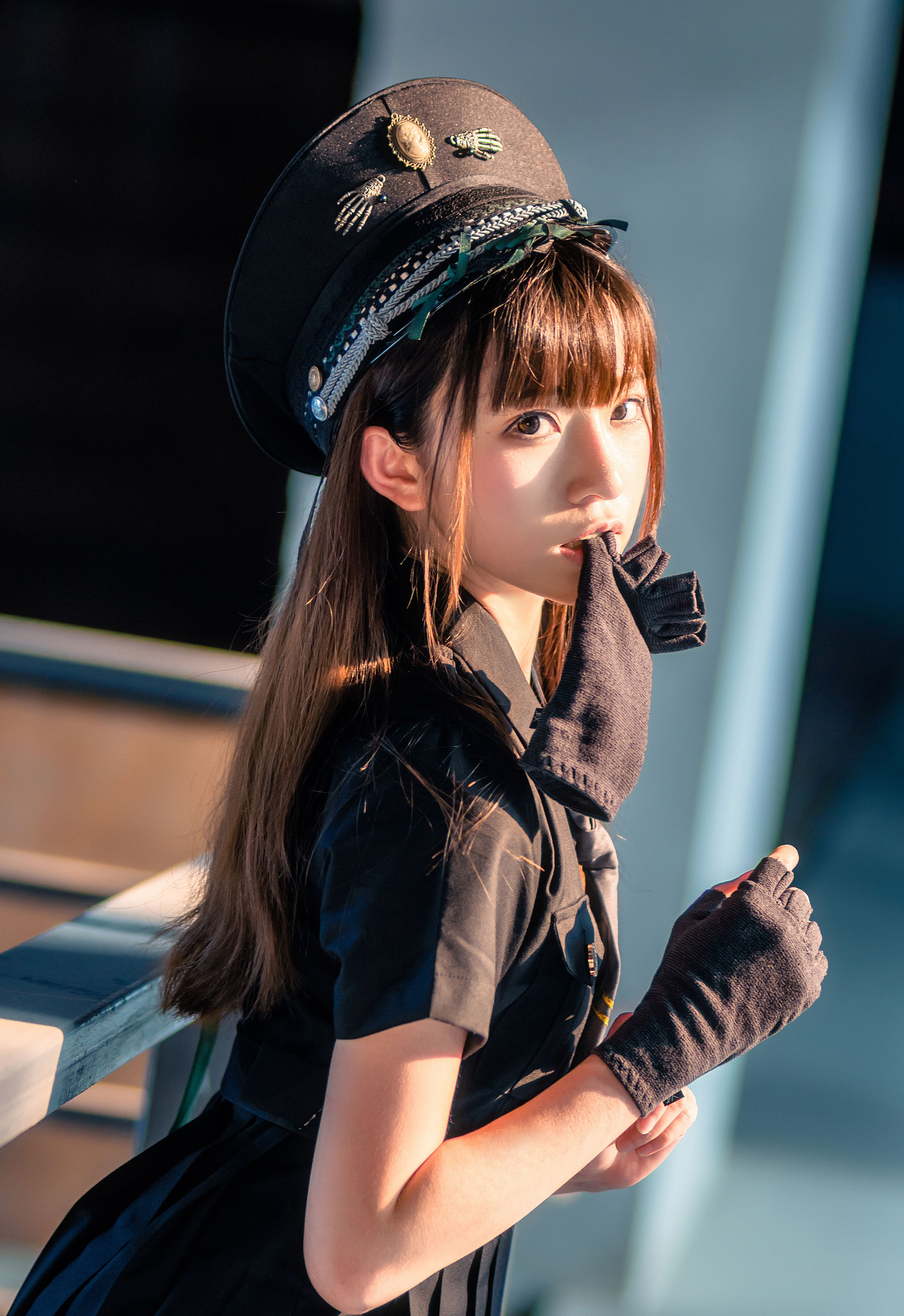 动漫博主Kitaro_绮太郎 – 制服 [14P] - 秀人网免费无水印在线套图写真