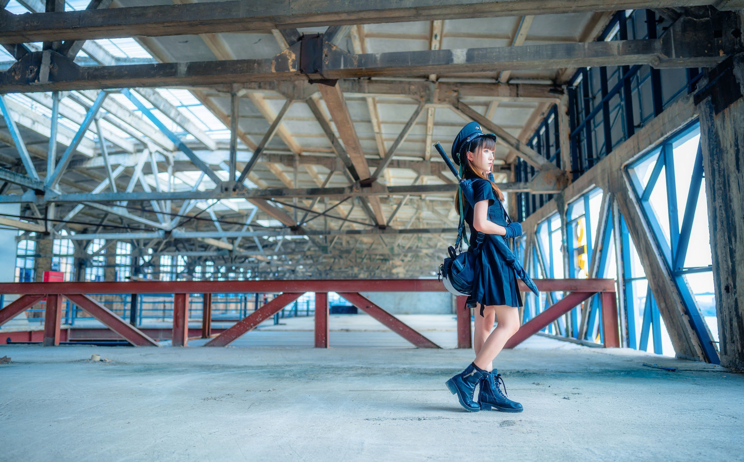 动漫博主Kitaro_绮太郎 – 制服 [14P] - 秀人网免费无水印在线套图写真