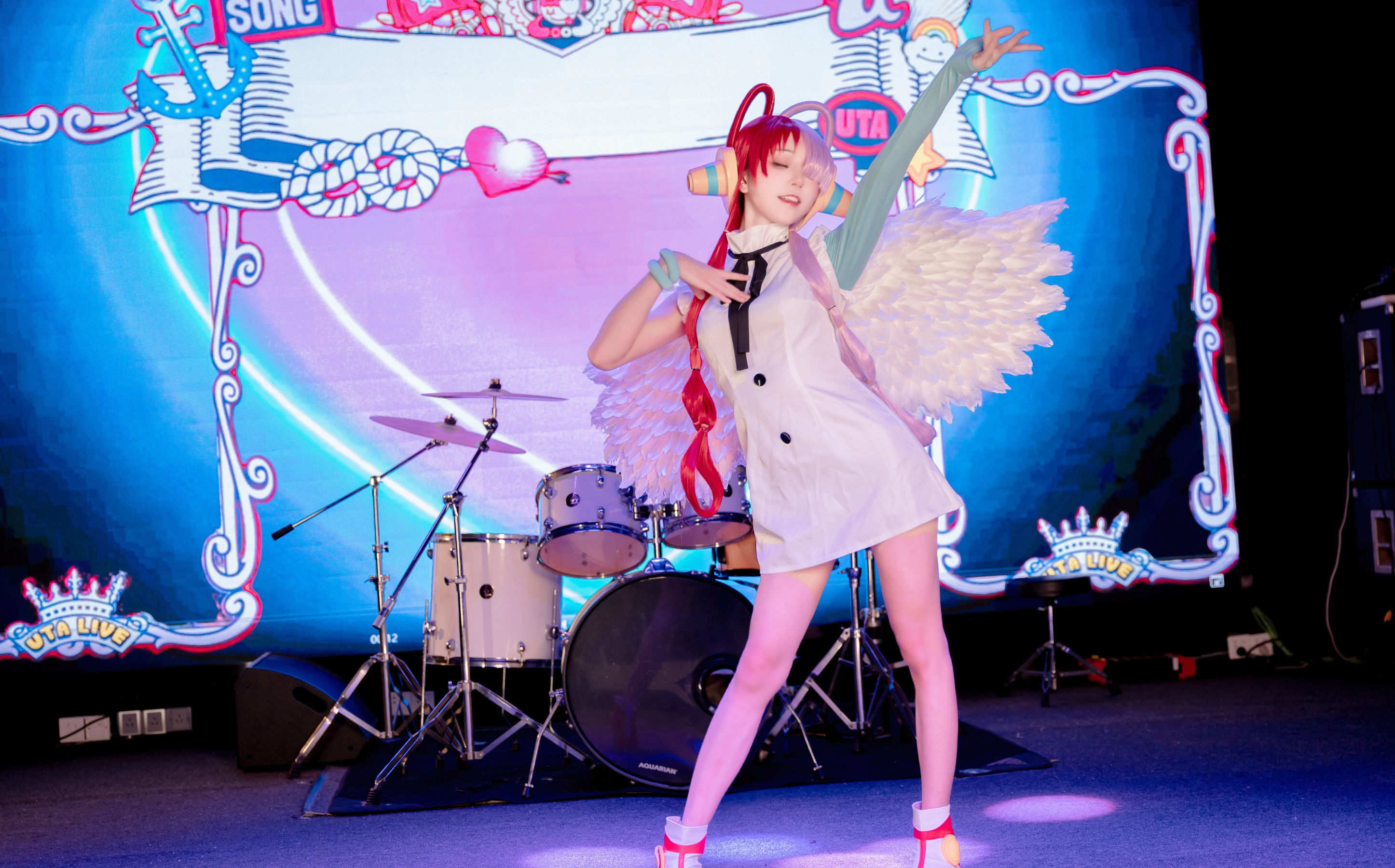 动漫博主Kitaro_绮太郎 – 海贼王 乌塔 [18P] - 秀人网免费无水印在线套图写真