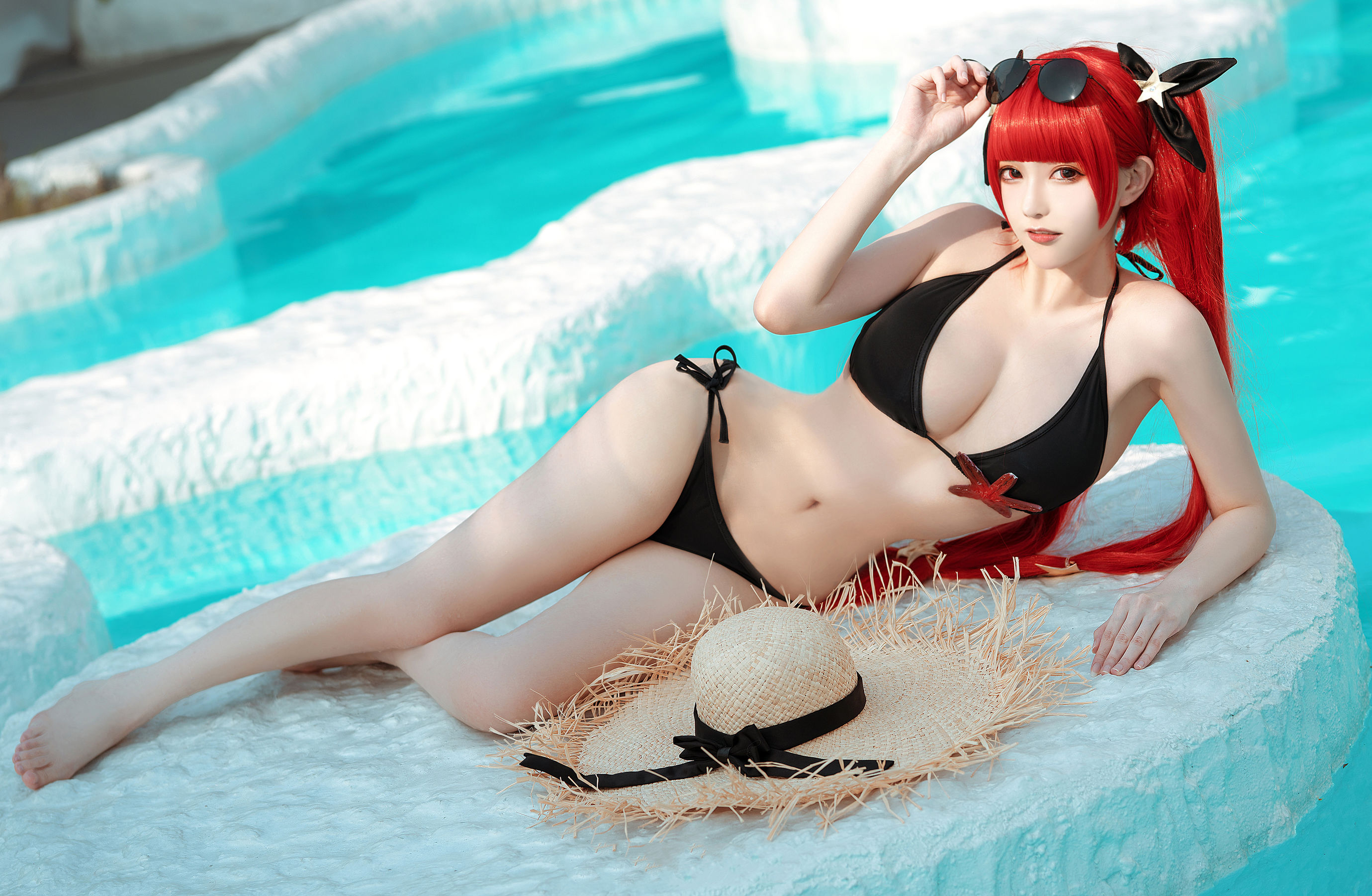 凛子酱 – 火奴鲁鲁 [18P] - 秀人网免费无水印在线套图写真