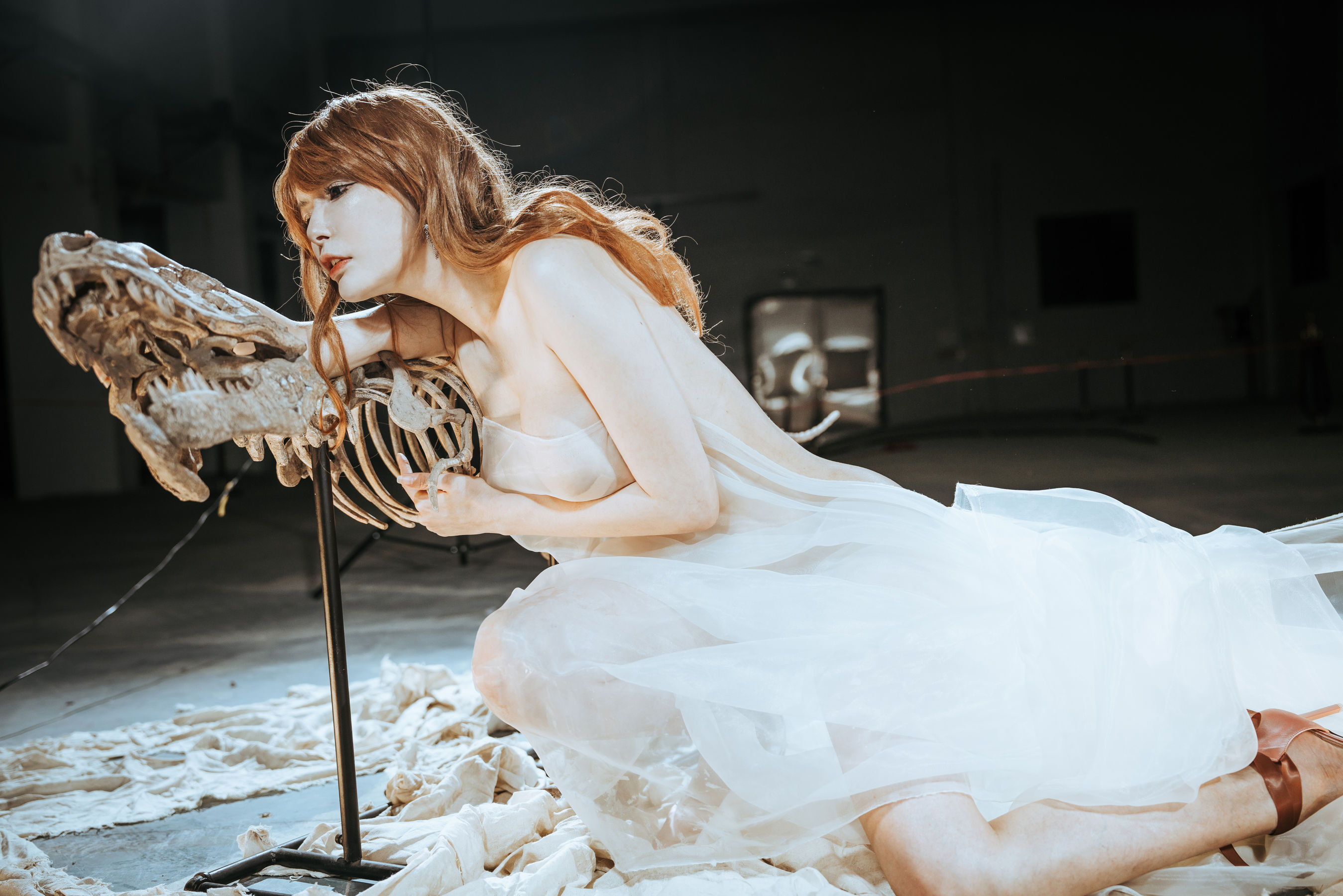 秋和柯基(夏小秋秋秋) – 纱 [66P] - 秀人网免费无水印在线套图写真