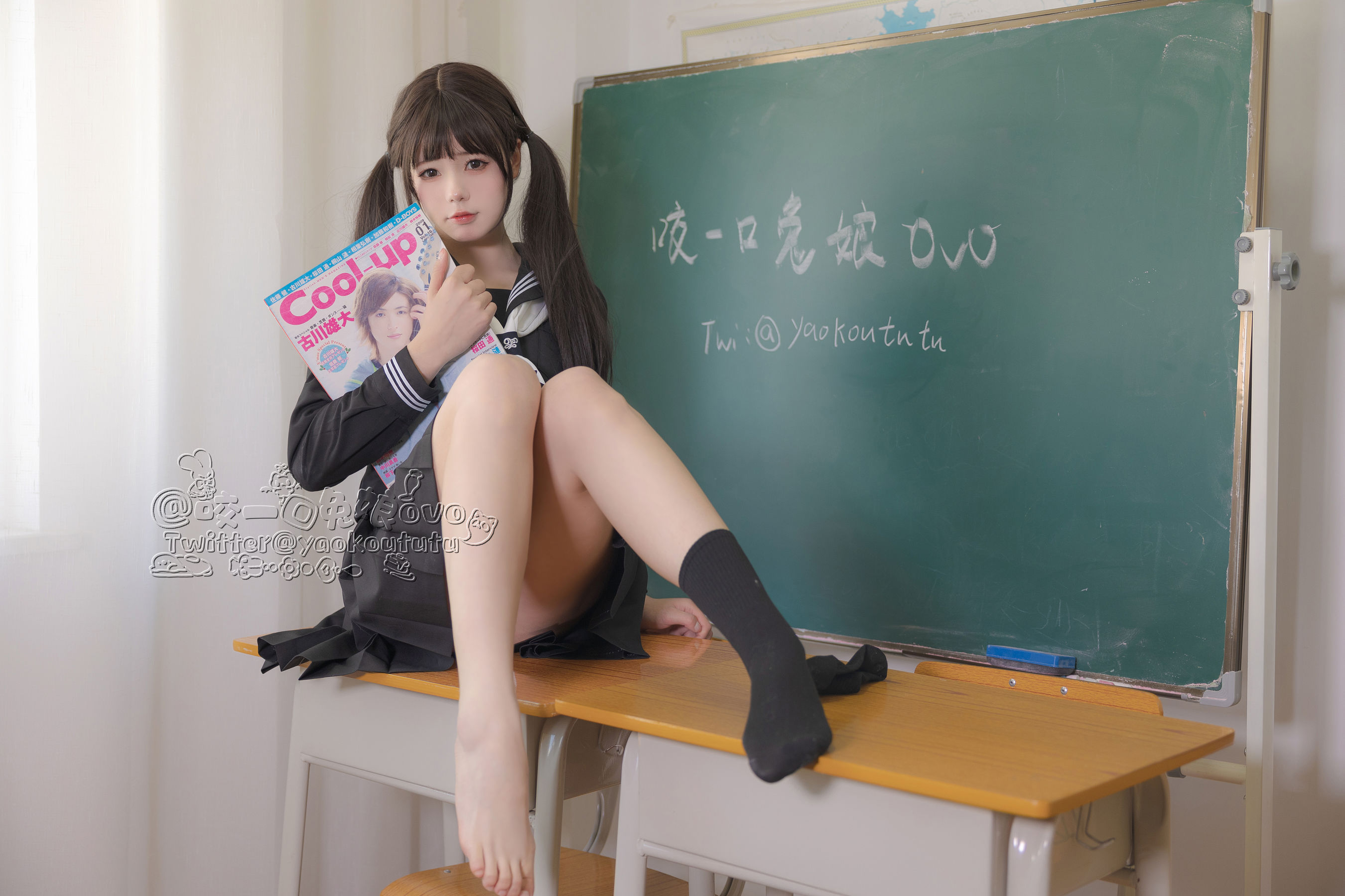 咬一口兔娘 – 放课后 [54P] - 秀人网免费无水印在线套图写真