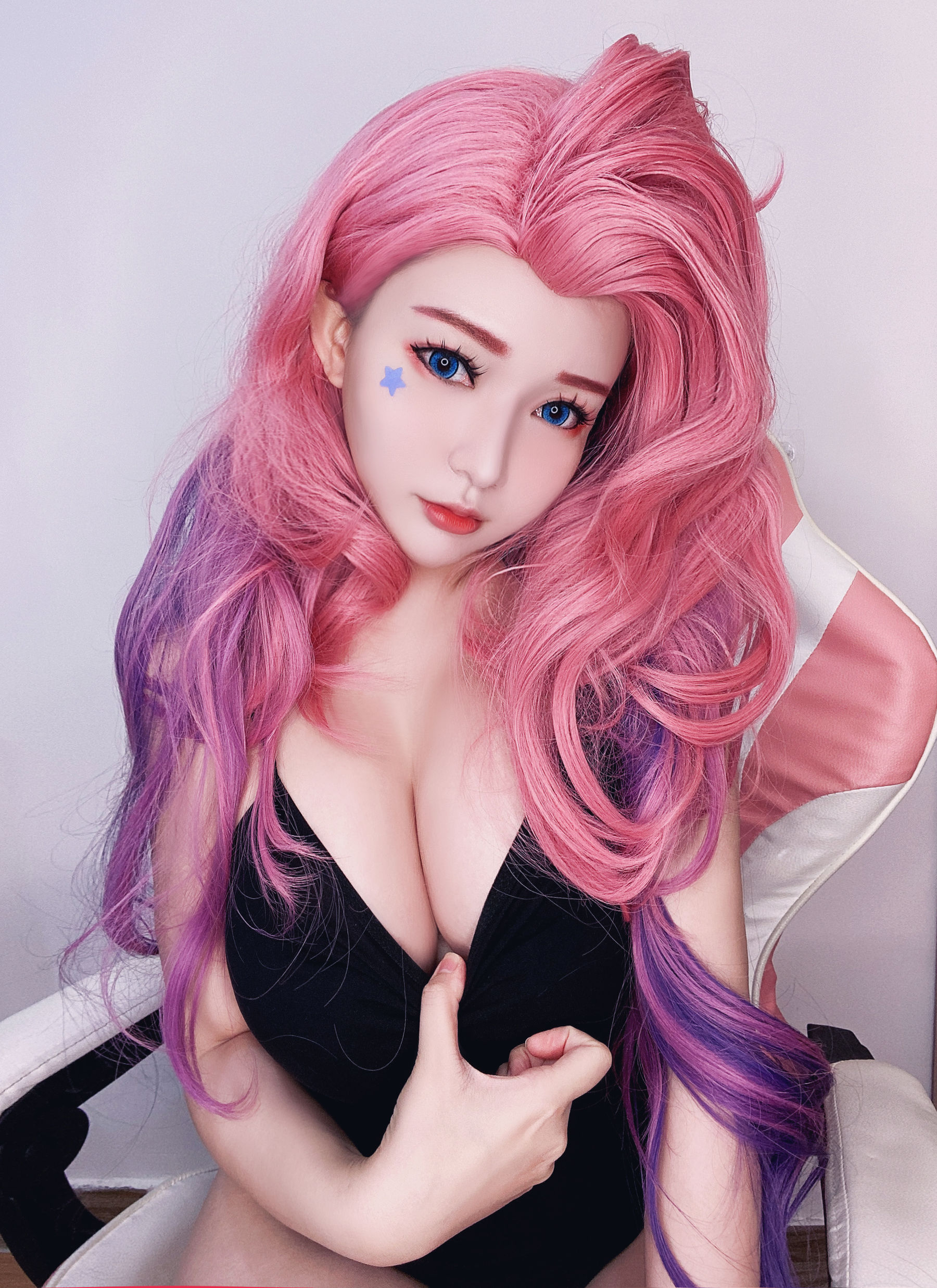 Potato Godzilla – Seraphine (LoL) [16P] - 秀人网免费无水印在线套图写真