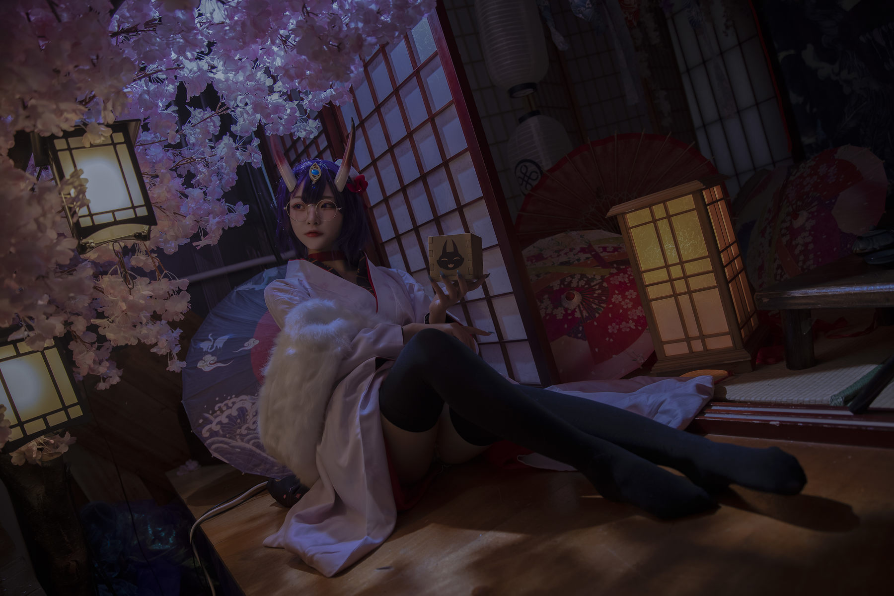 二佐Nisa – FATE酒吞冬祭 [15P] - 秀人网免费无水印在线套图写真